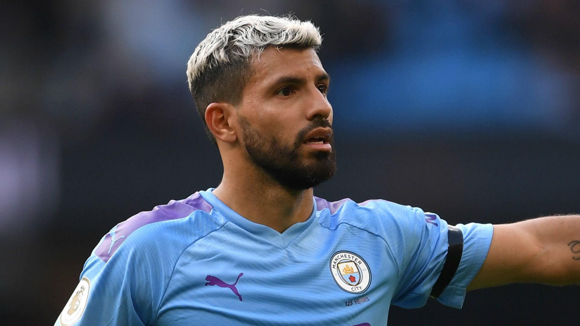 Sergio Aguero Manchester City 2019-20