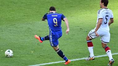 Gonzalo Higuain Argentina Germany World Cup final
