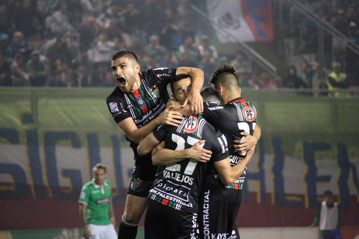 101118 Palestino Audax Italiano Diego Vallejos Julián Fernández