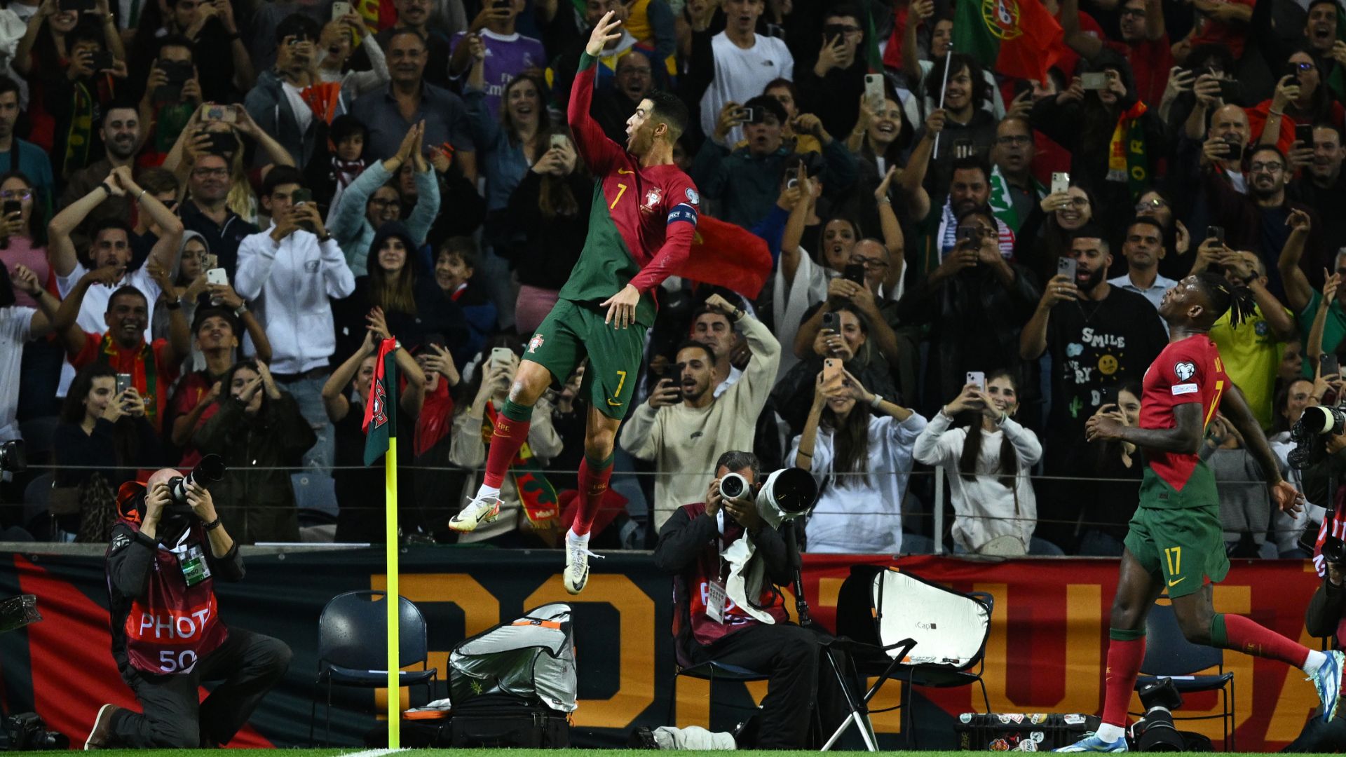 Cristiano Ronaldo celebration goal