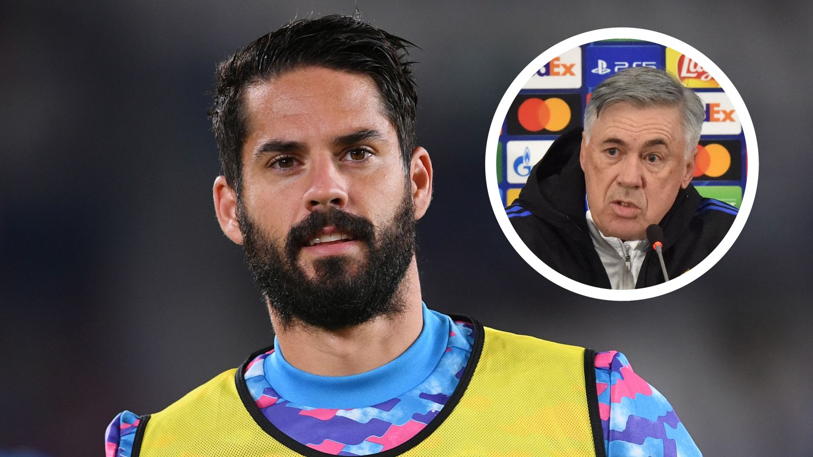 Carlo Ancelotti Isco Real Madrid