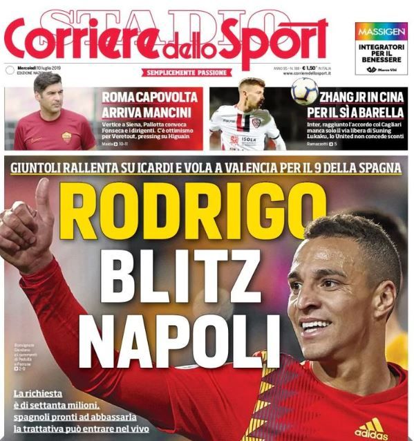 Corriere dello Sport cover