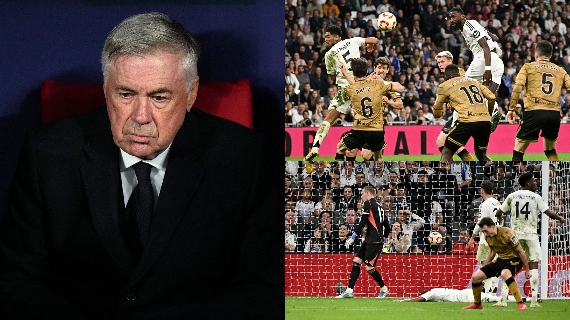 Carlo Ancelotti Real Madrid Real Sociedad