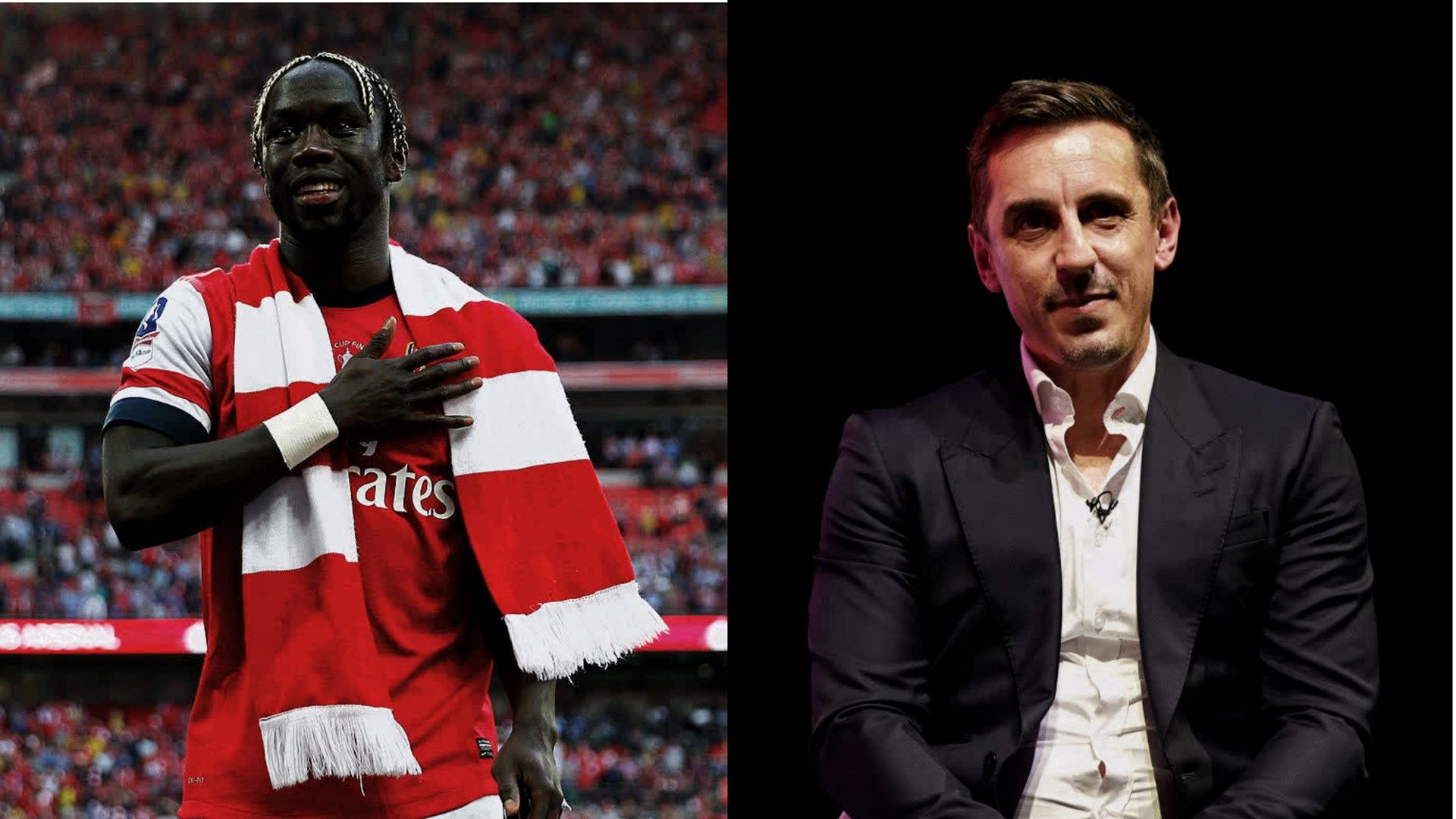Bacary Sagna - Gary Neville