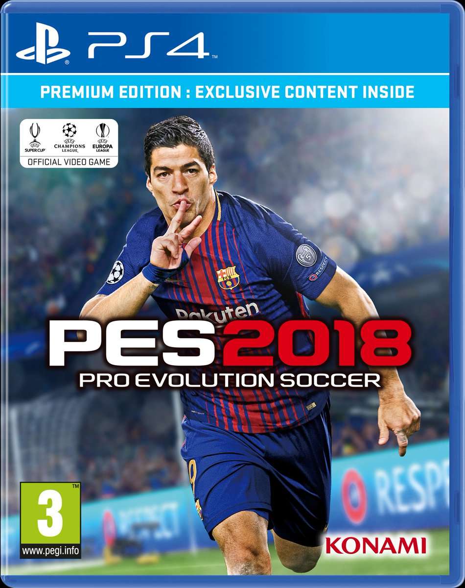 PES 2018 EU cover