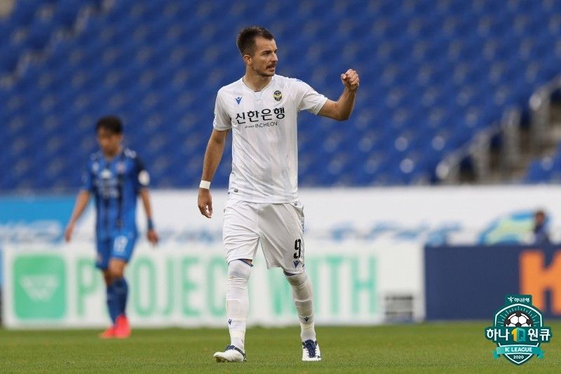 인천 무고사 득점