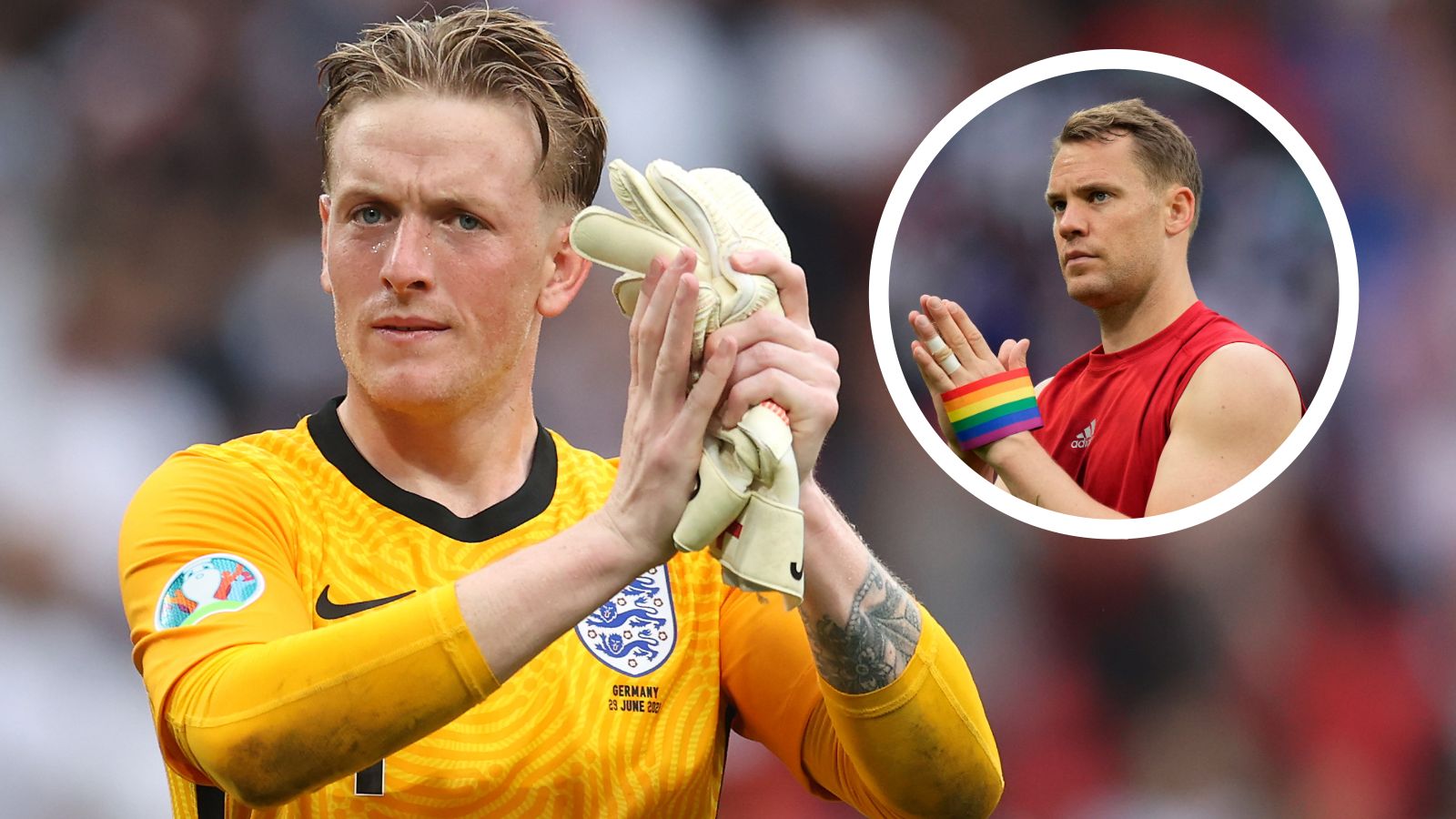 Pickford Neuer split