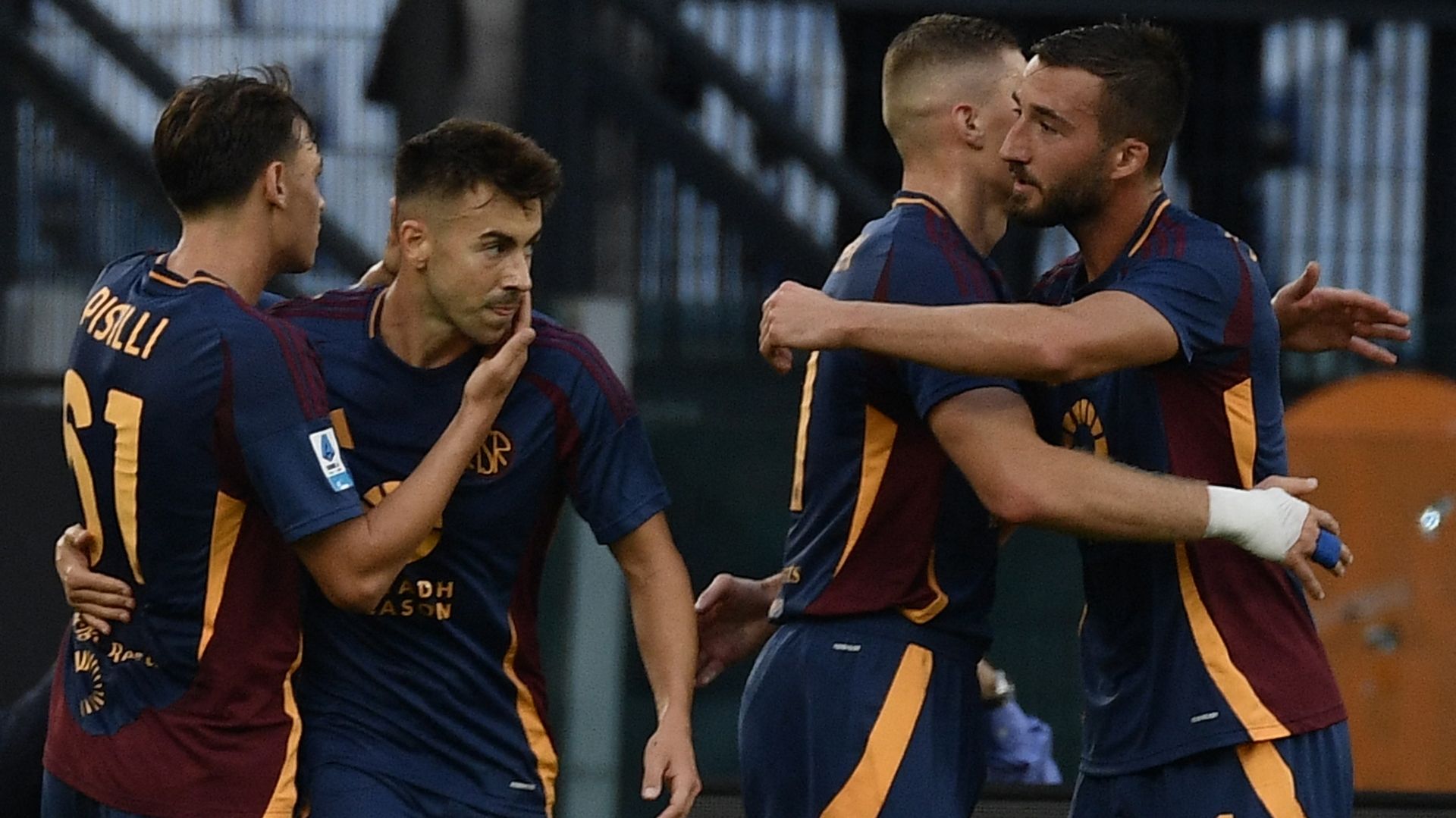 Cristante El Shaarawy Roma Udinese 22092024