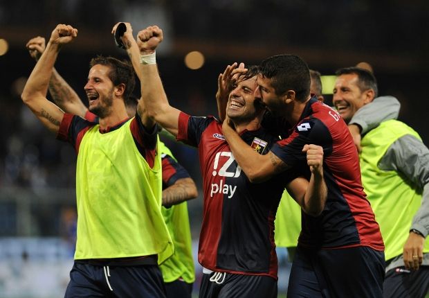 Antonini Calaiò Gamberini Genoa Serie A