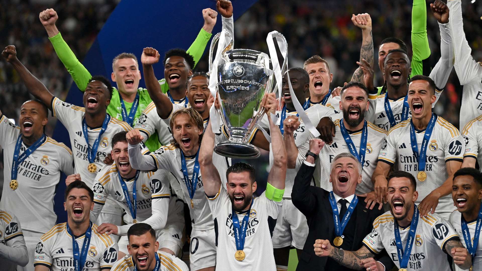Real Madrid Champions winners