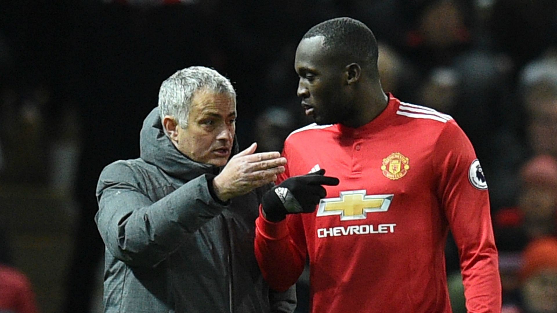 Jose Mourinho Romelu Lukaku Manchester United