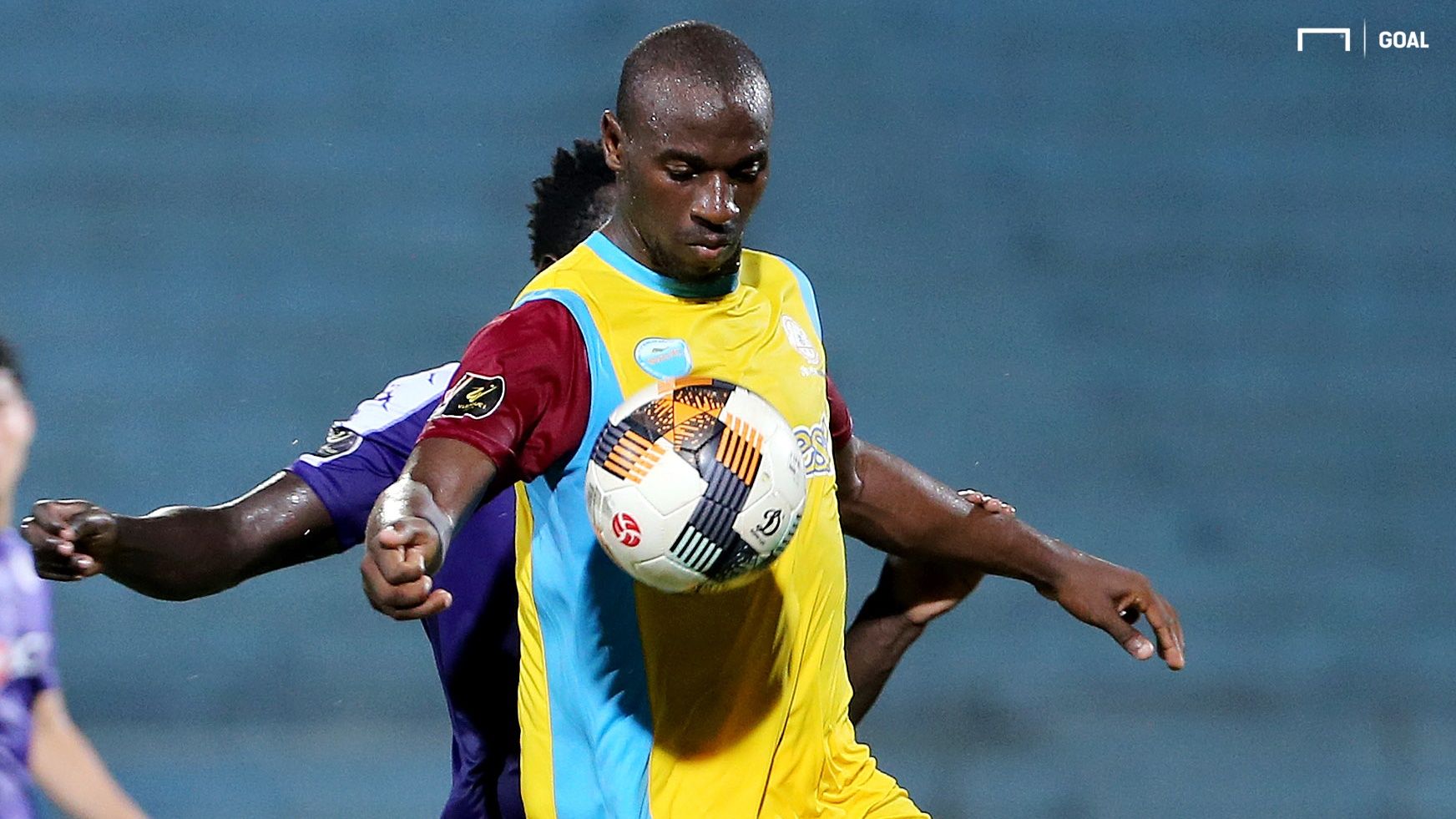 Youssouf Toure Ha Noi FC vs Sanna Khanh Hoa BVN Round 15 V.League 2019