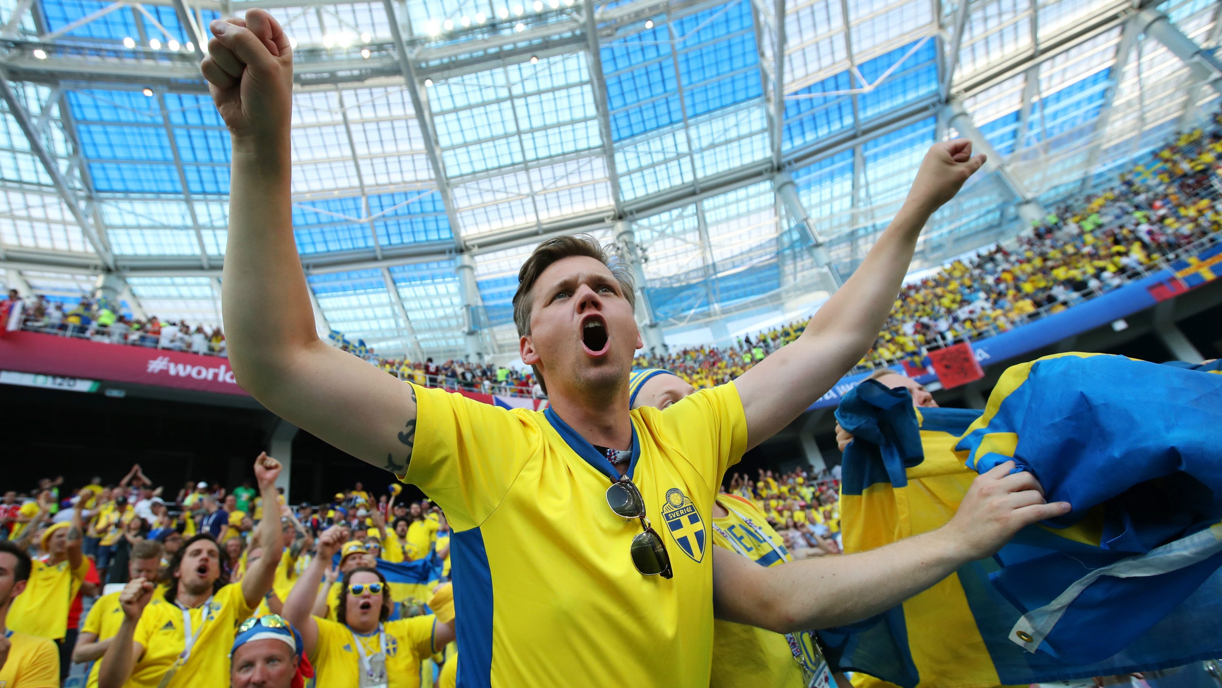 Torcida Suécia - Sweden Fans - Copa do Mundo/World Cup - 04/07/2018