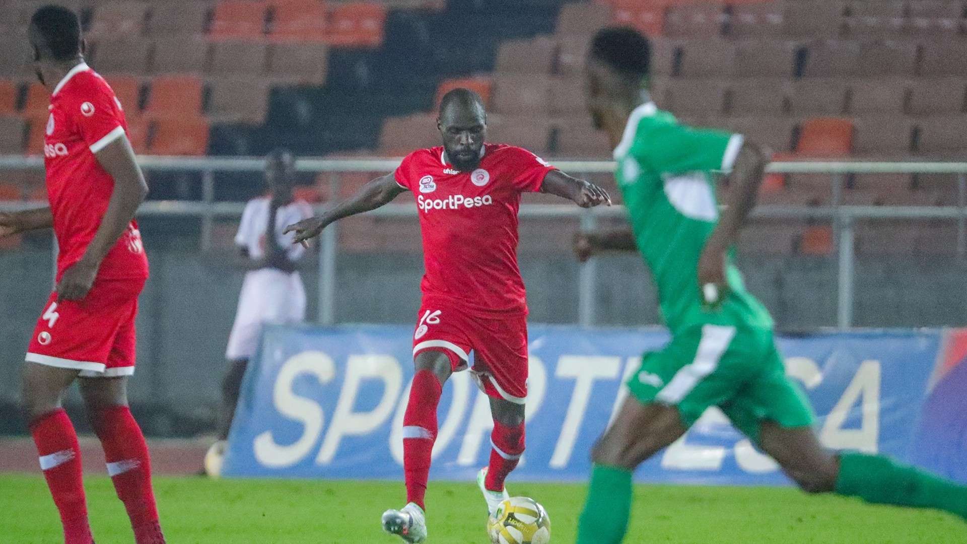 Joash Onyango of Simba SC vs Kagera Sugar.