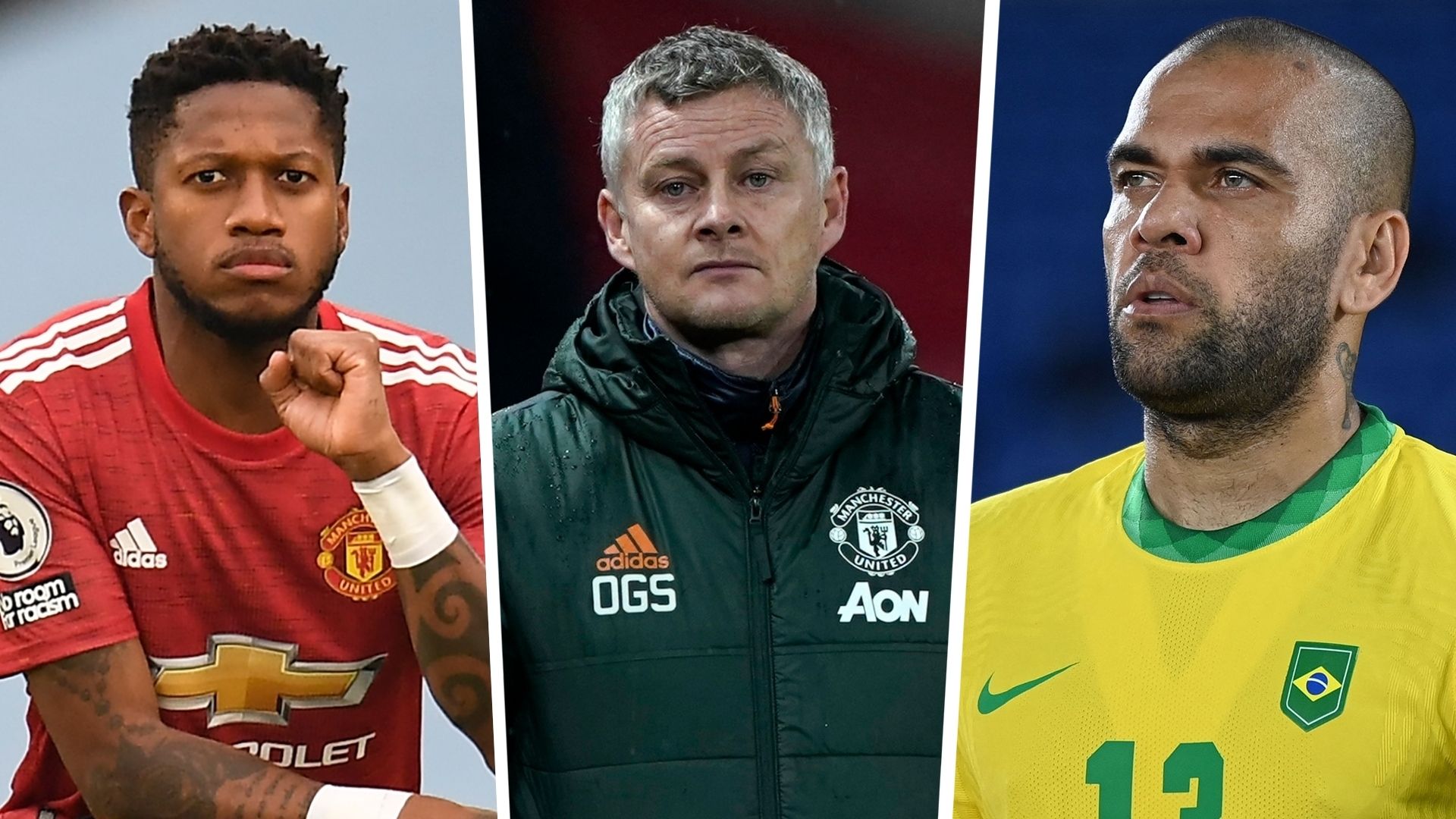 Fred, Solskjaer, Alves