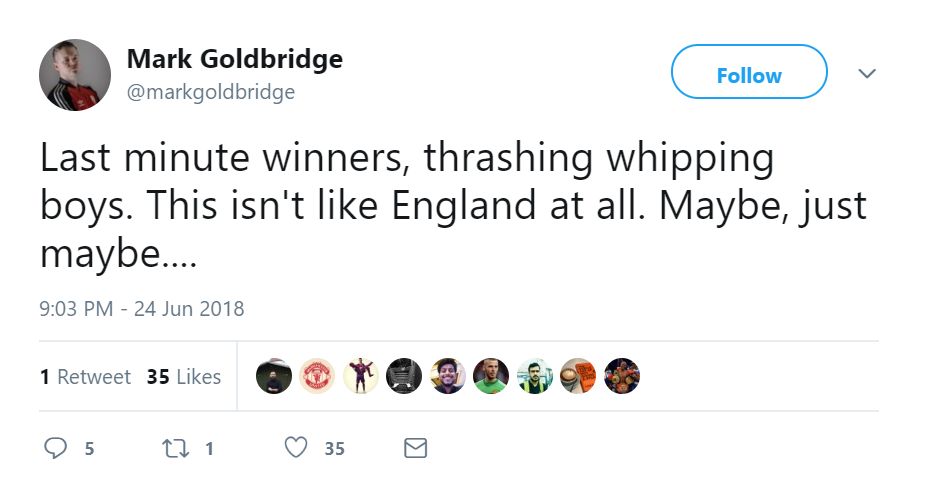 Reactions England 6-1 Panama