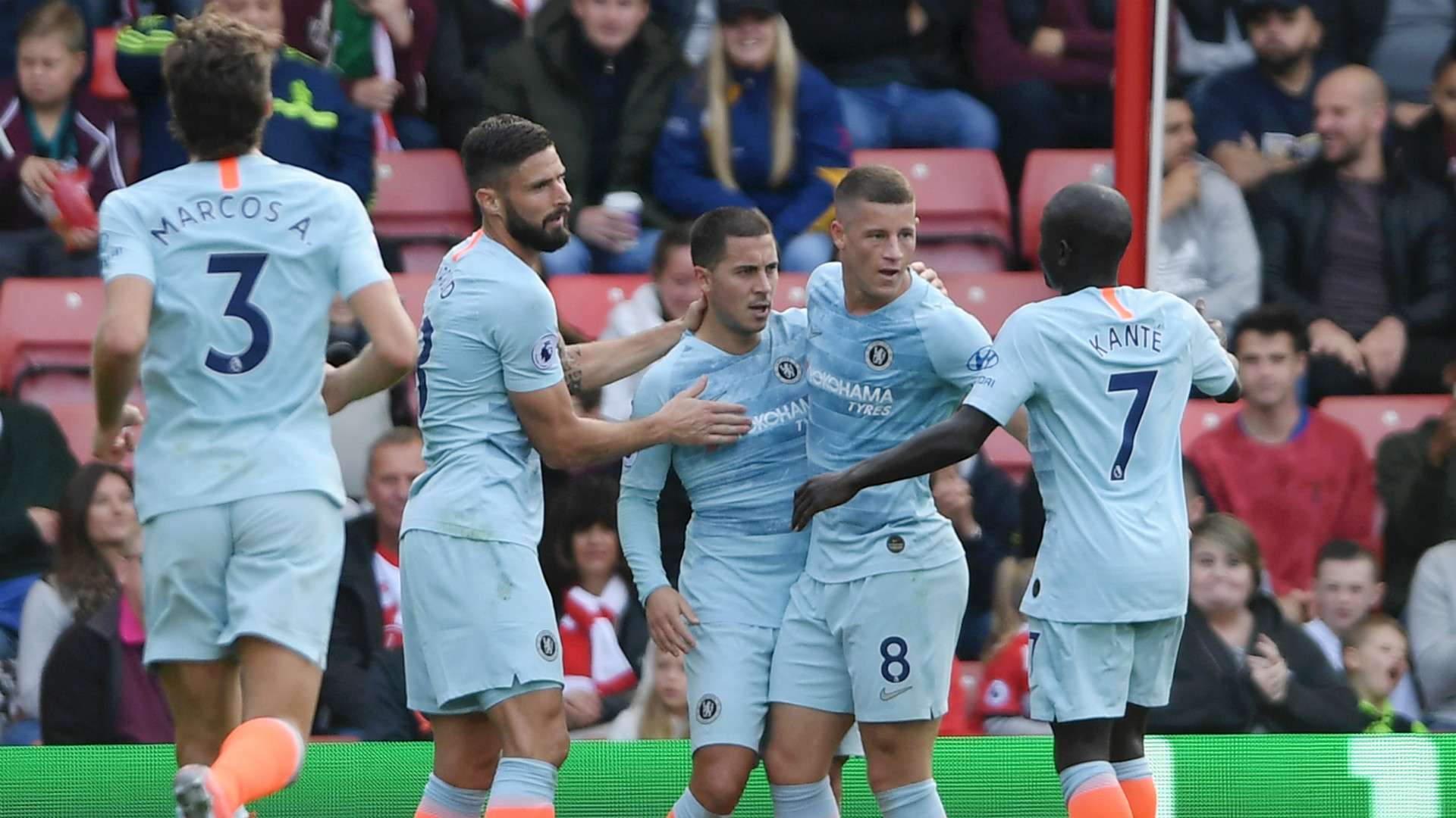 Eden Hazard FC Chelsea Southampton 07102018