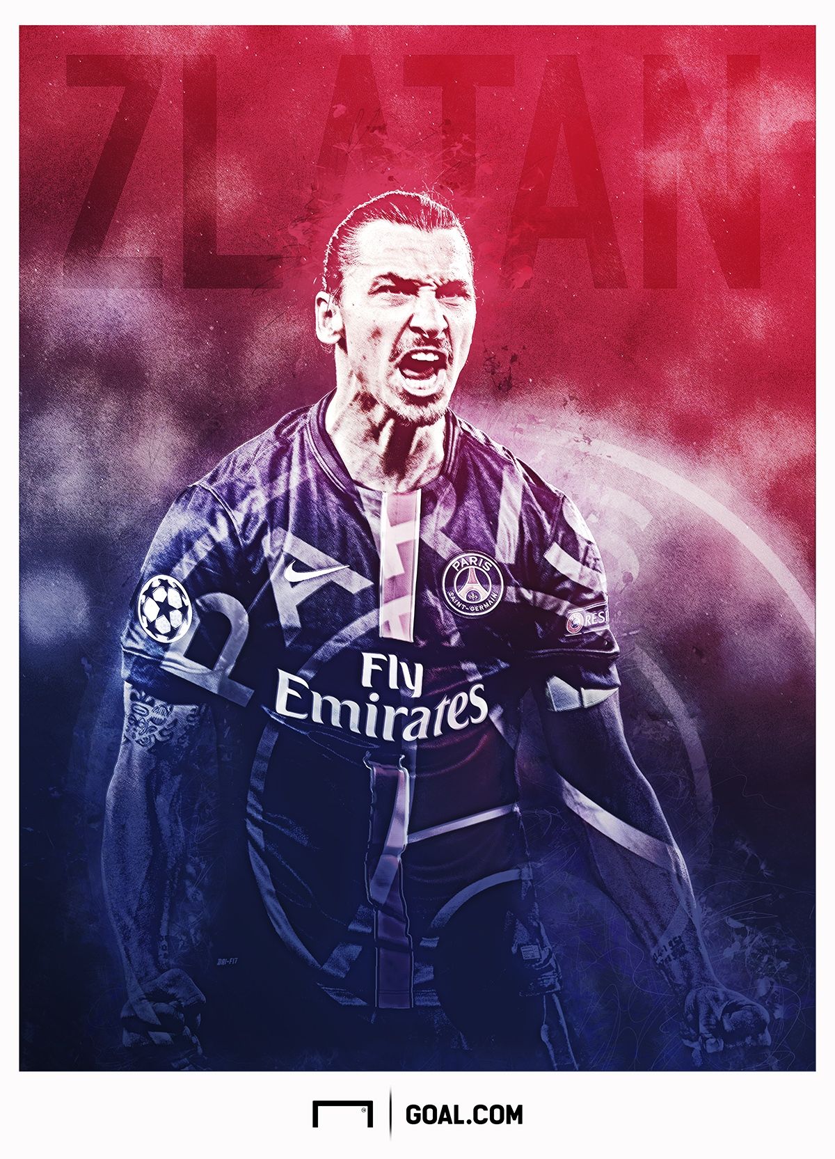 Zlatan Ibrahimovic PSG