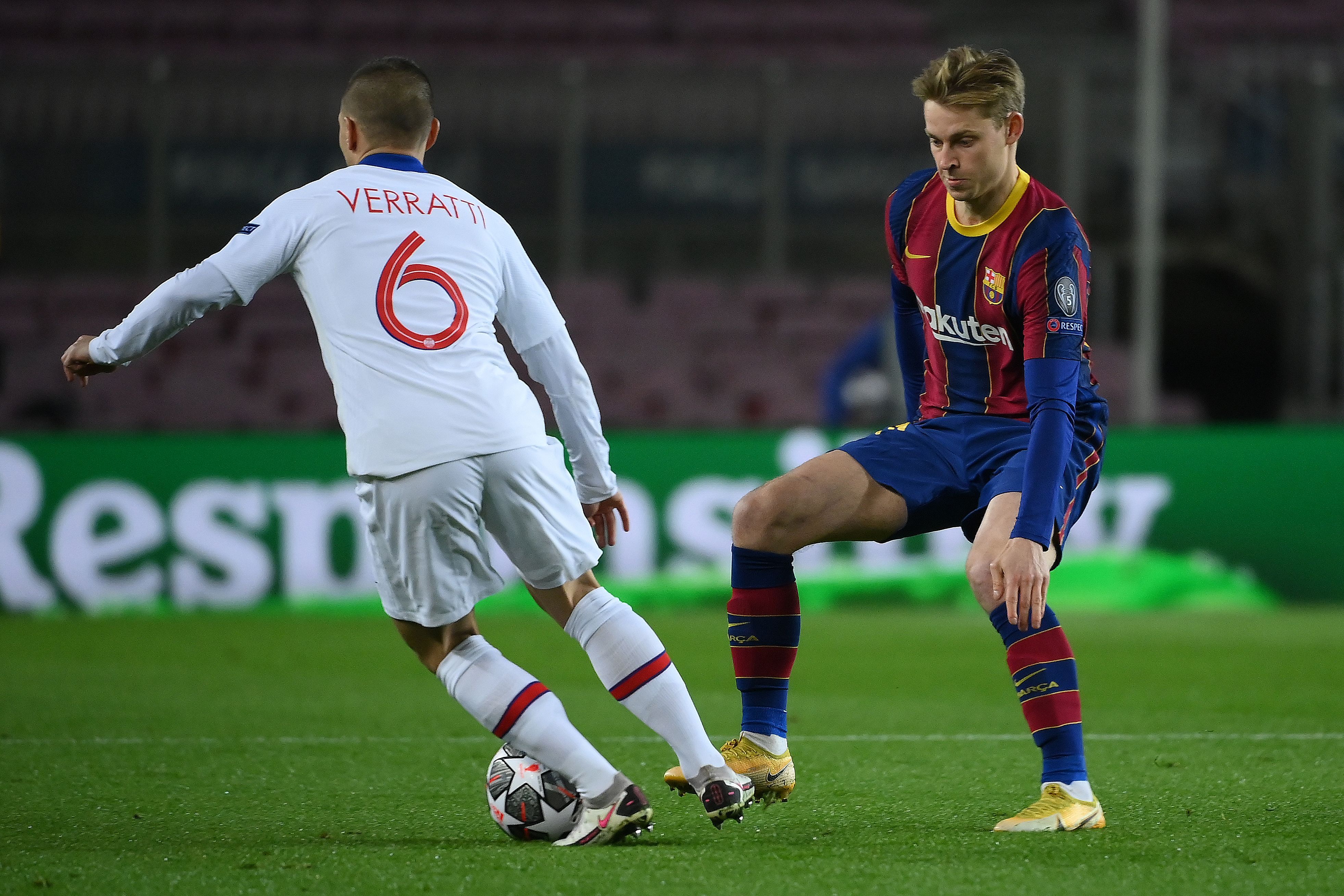 Marco Verratti Frenkie de Jong
