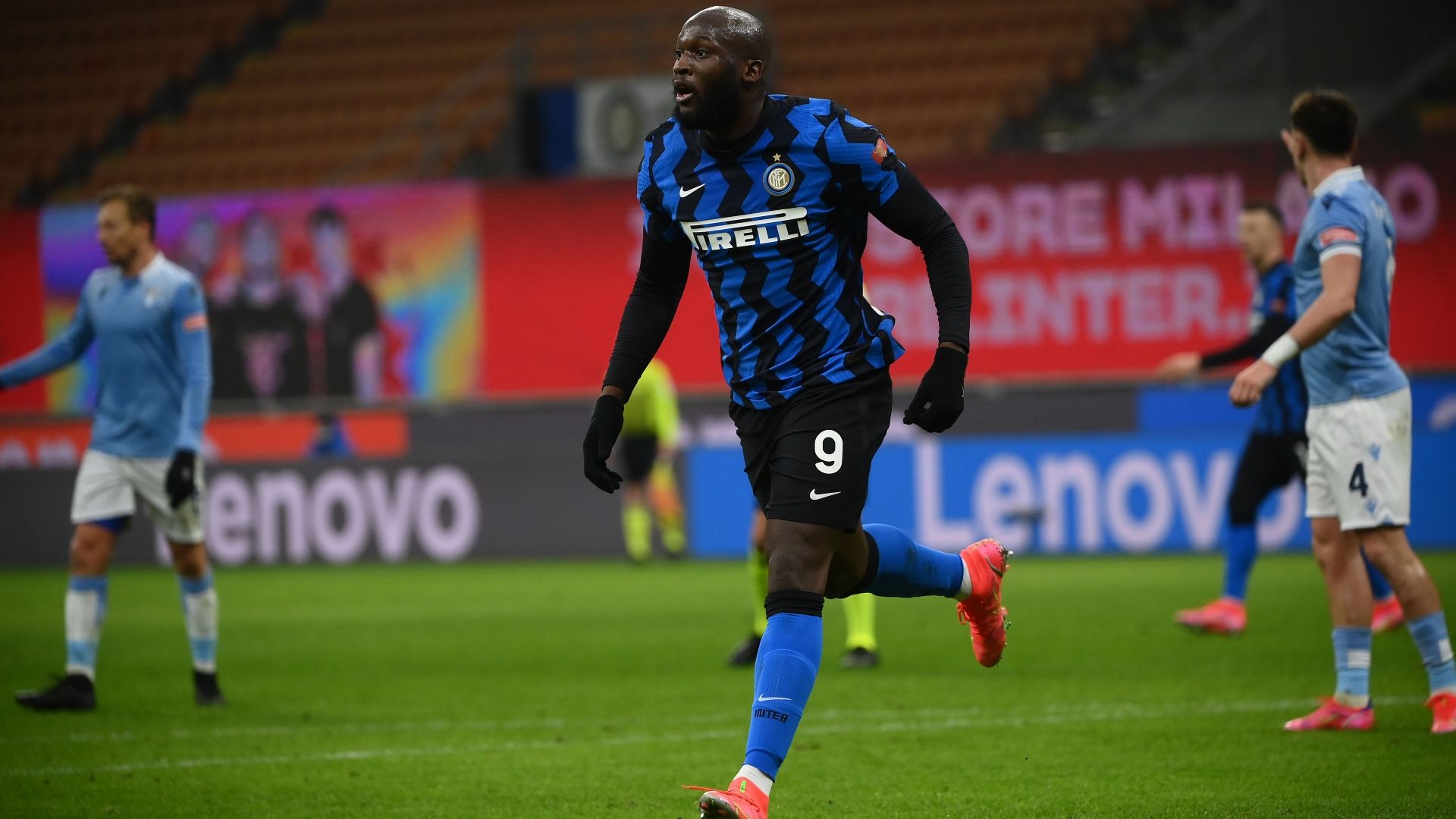 Romelu Lukaku Inter Lazio Serie A 2020-2021