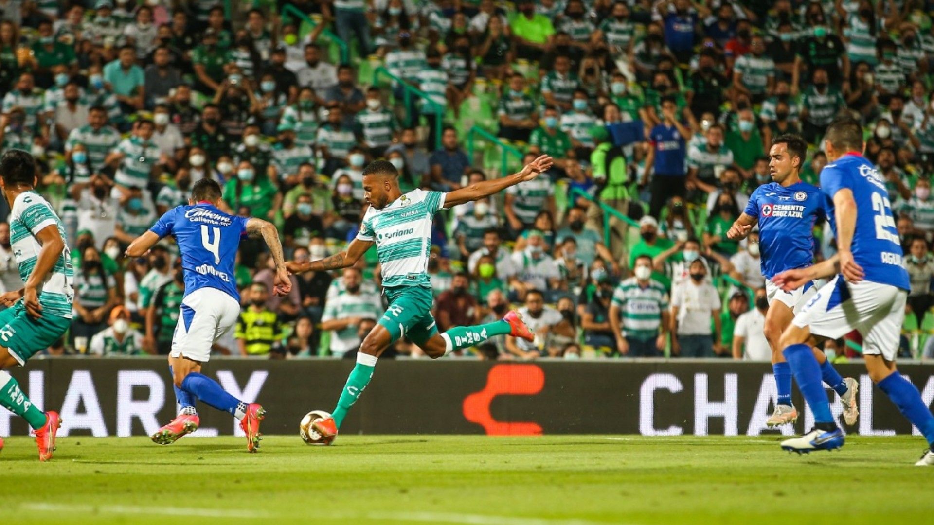Santos vs Cruz Azul Guardianes 2021