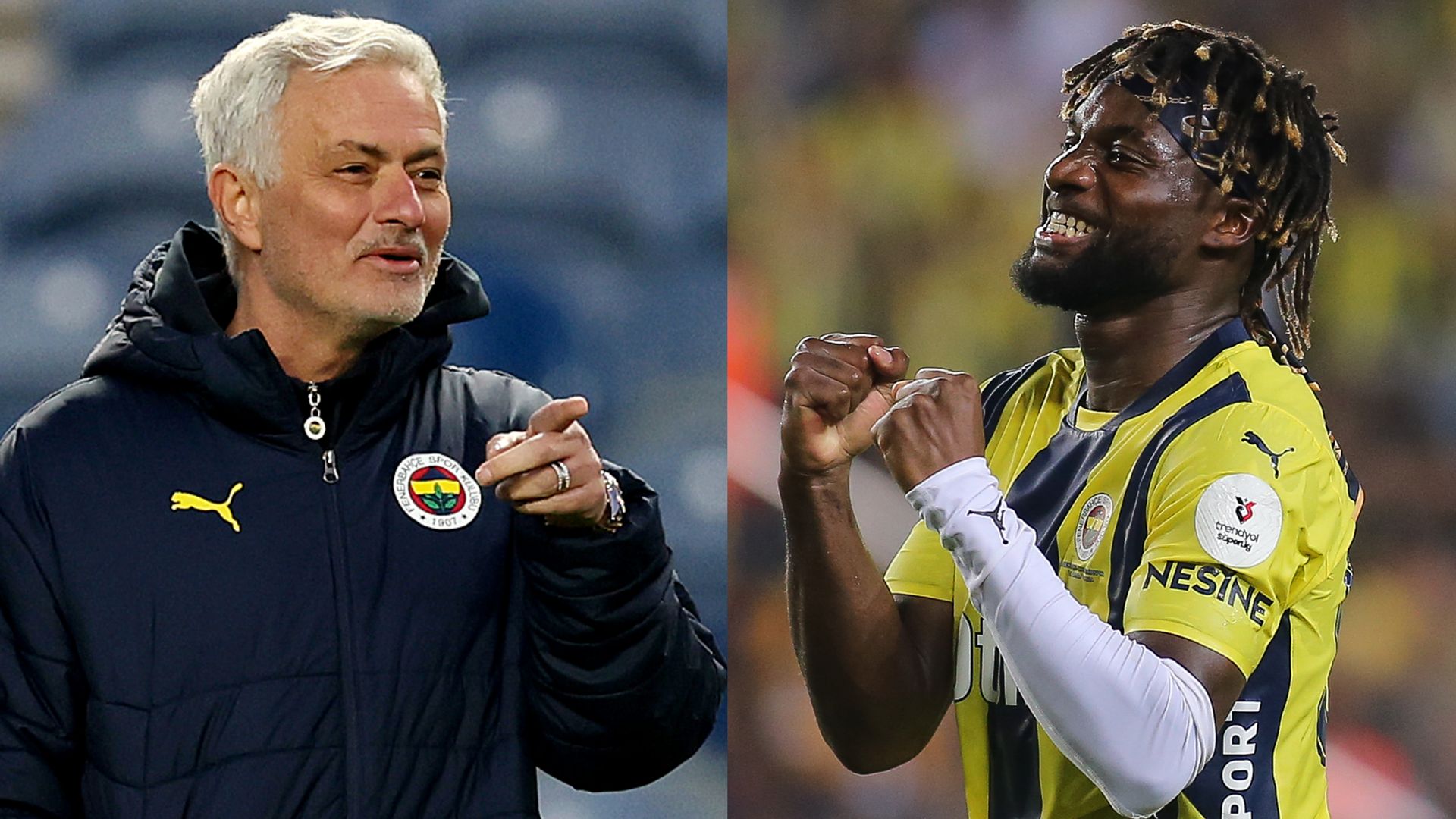 Jose Mourinho Allan Saint-Maximin Fenerbahce 2024-25