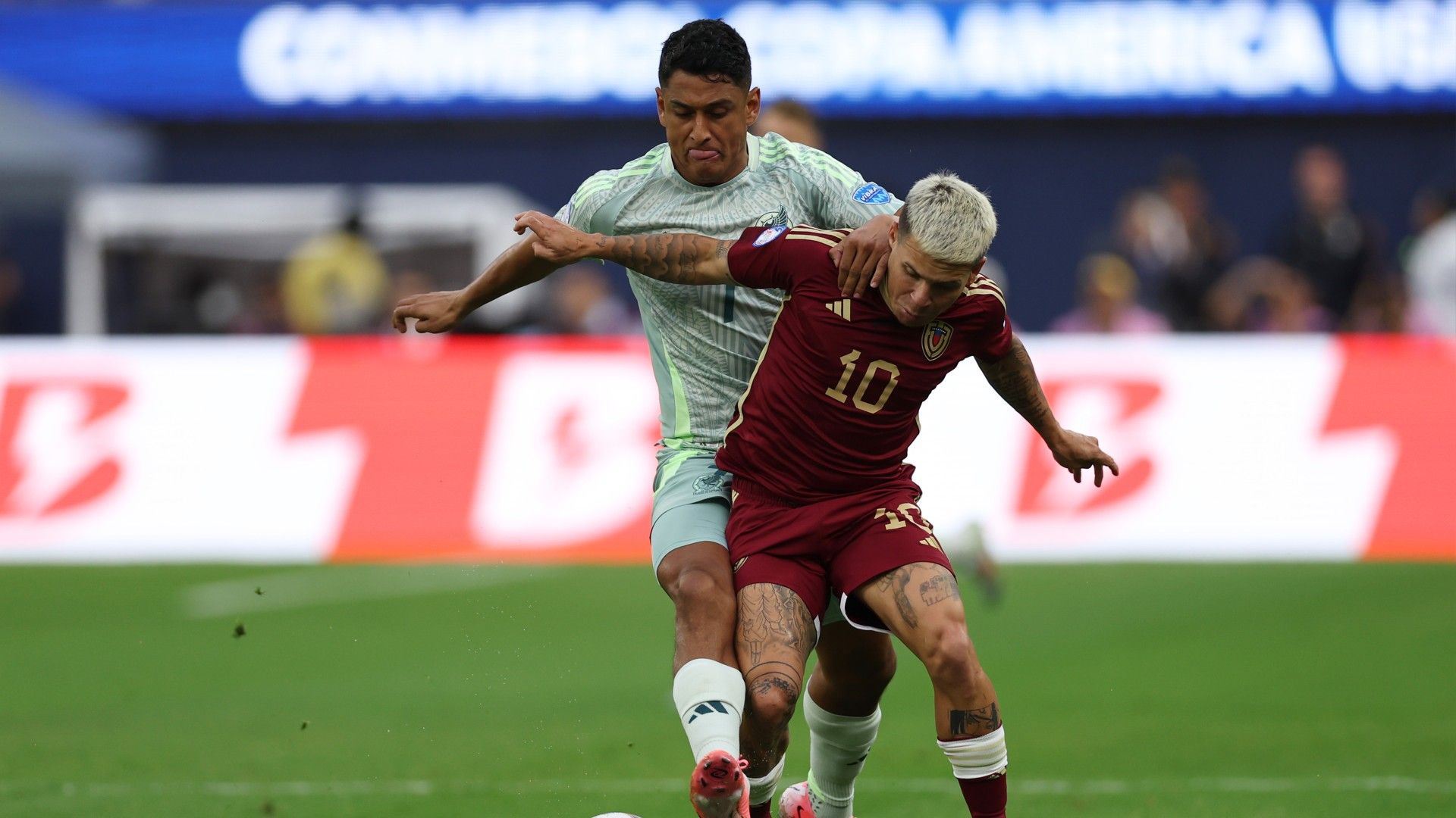 Yeferson Soteldo Luis Romo México Venezuela Copa América 2024