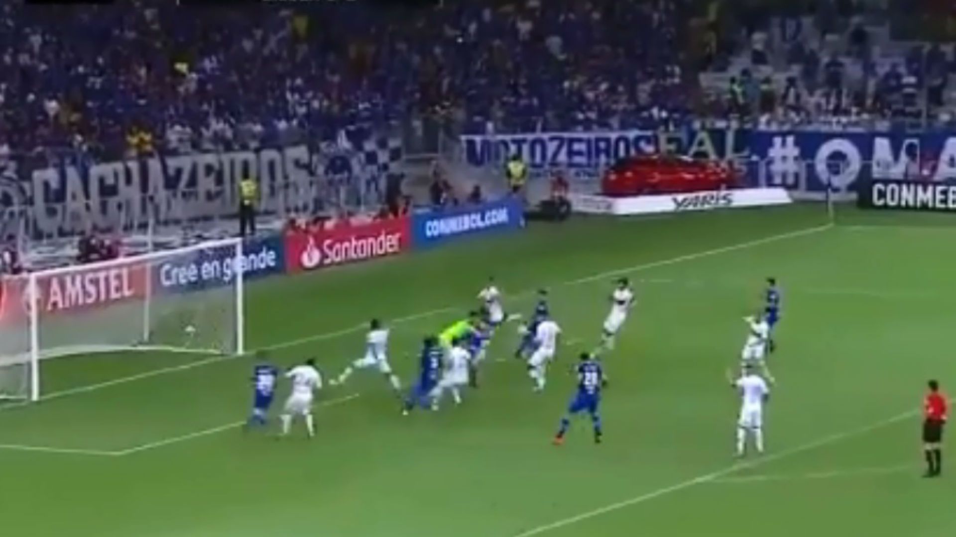 Captura Falta Dede Cruzeiro Boca Copa Libertadores 04102018
