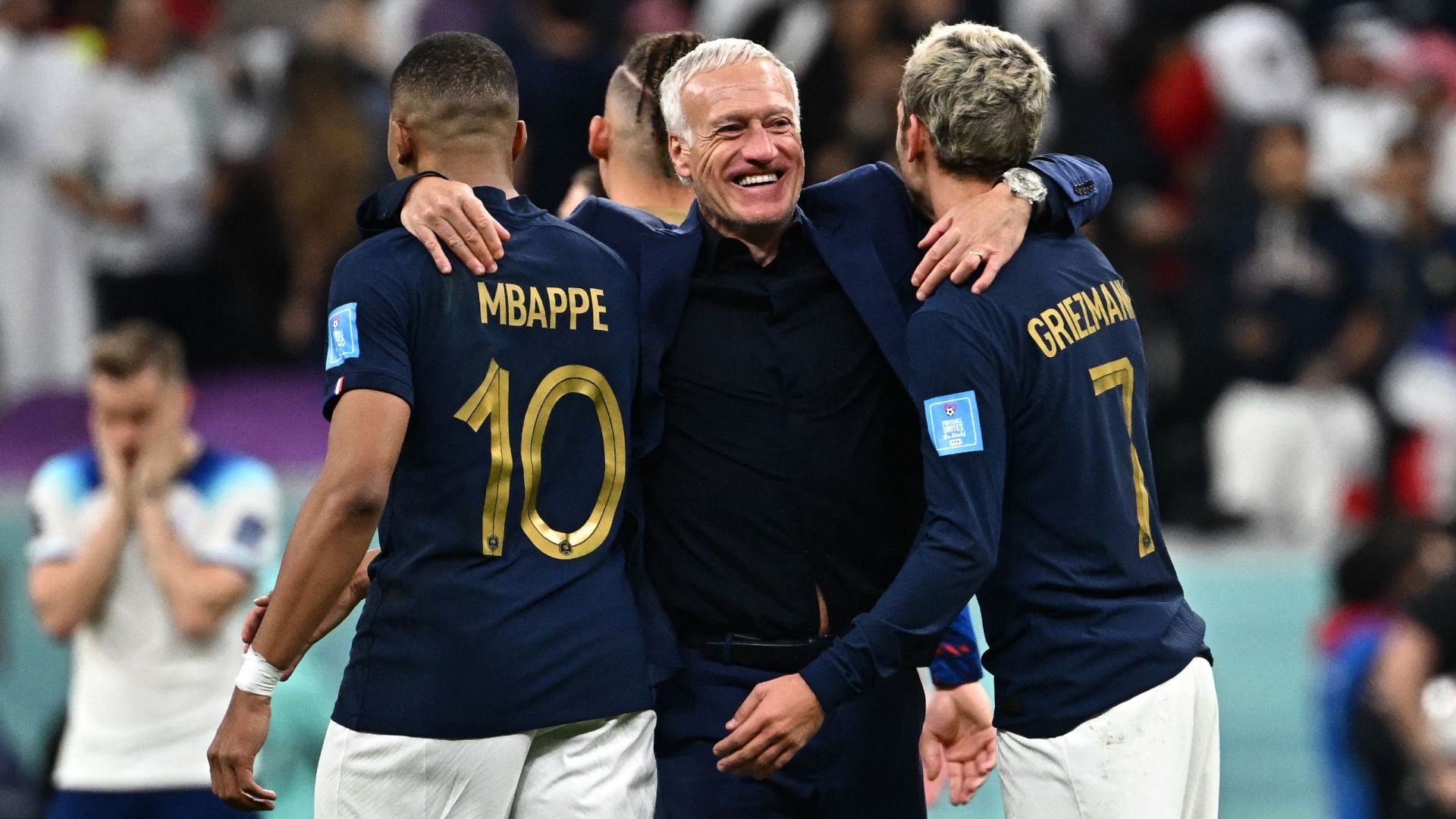 Equipe de France Mbappé Deschamps Griezmann