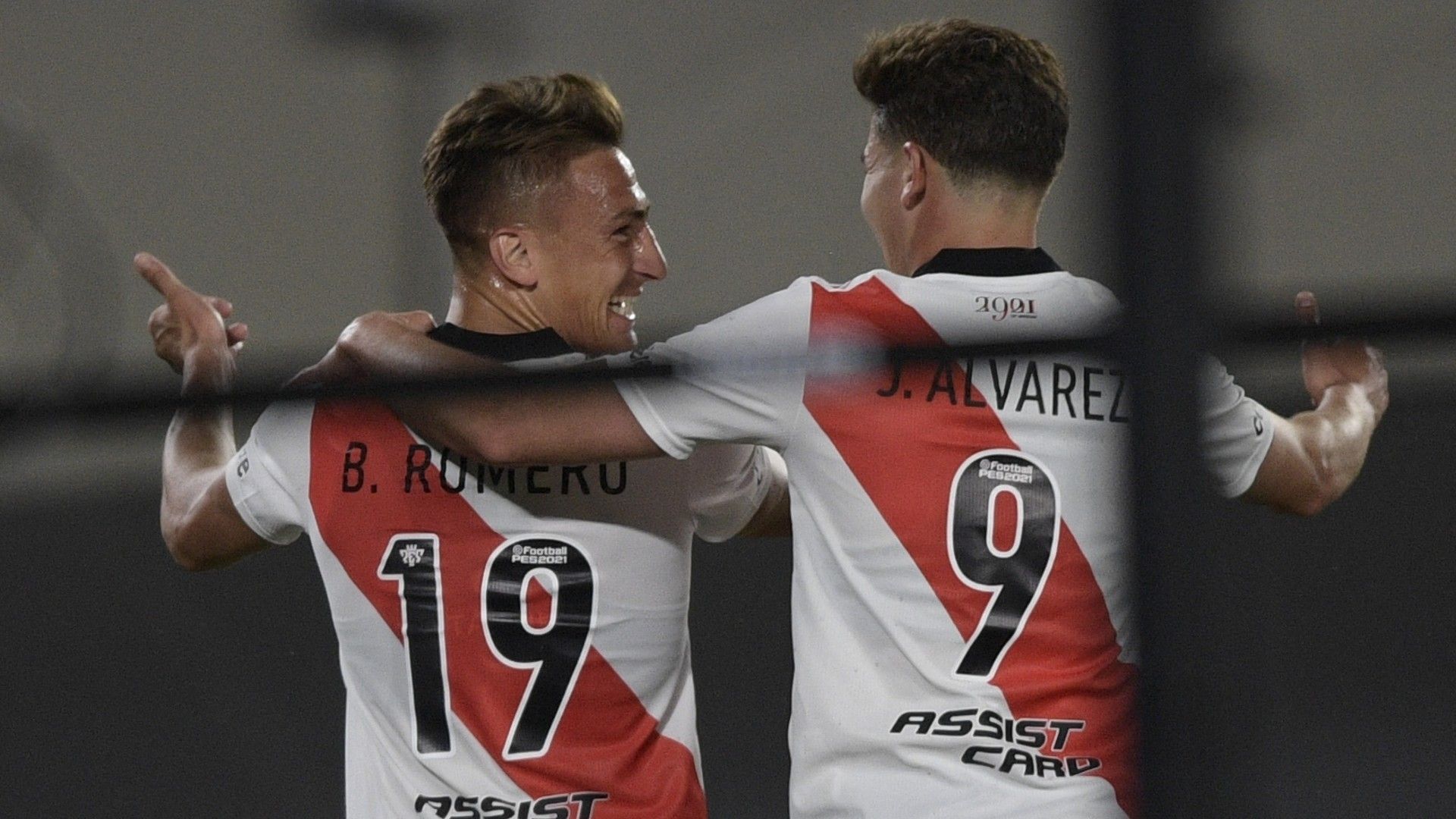Julian Alvarez Braian Romero River Argentinos Torneo Liga Profesional 25102021