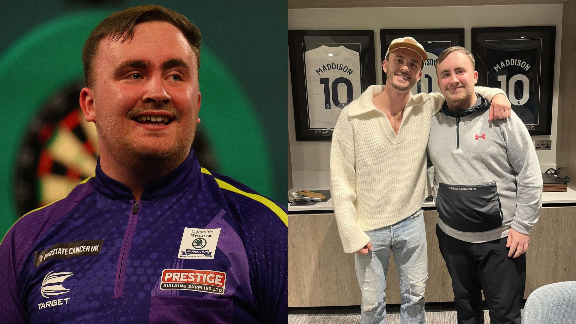 Luke Littler James Maddison