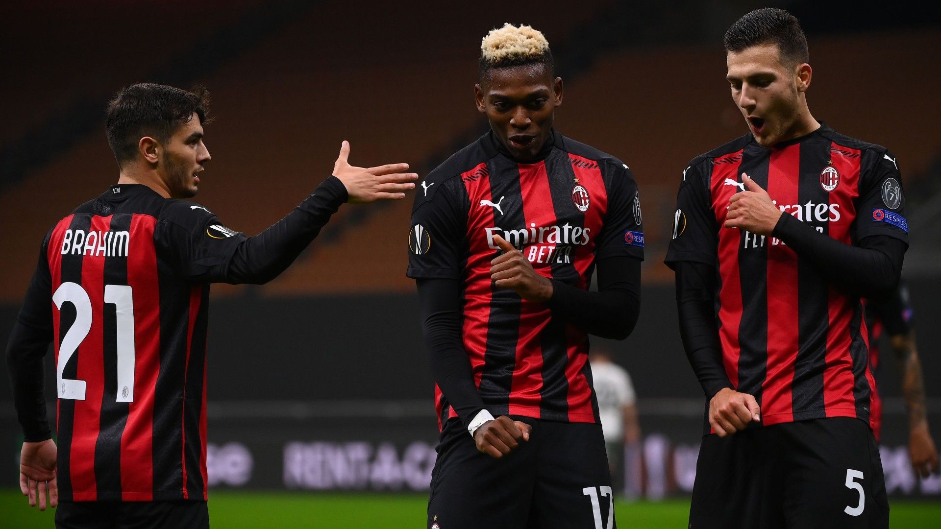 Brahim Diaz Rafael Leao Dalot - Milan