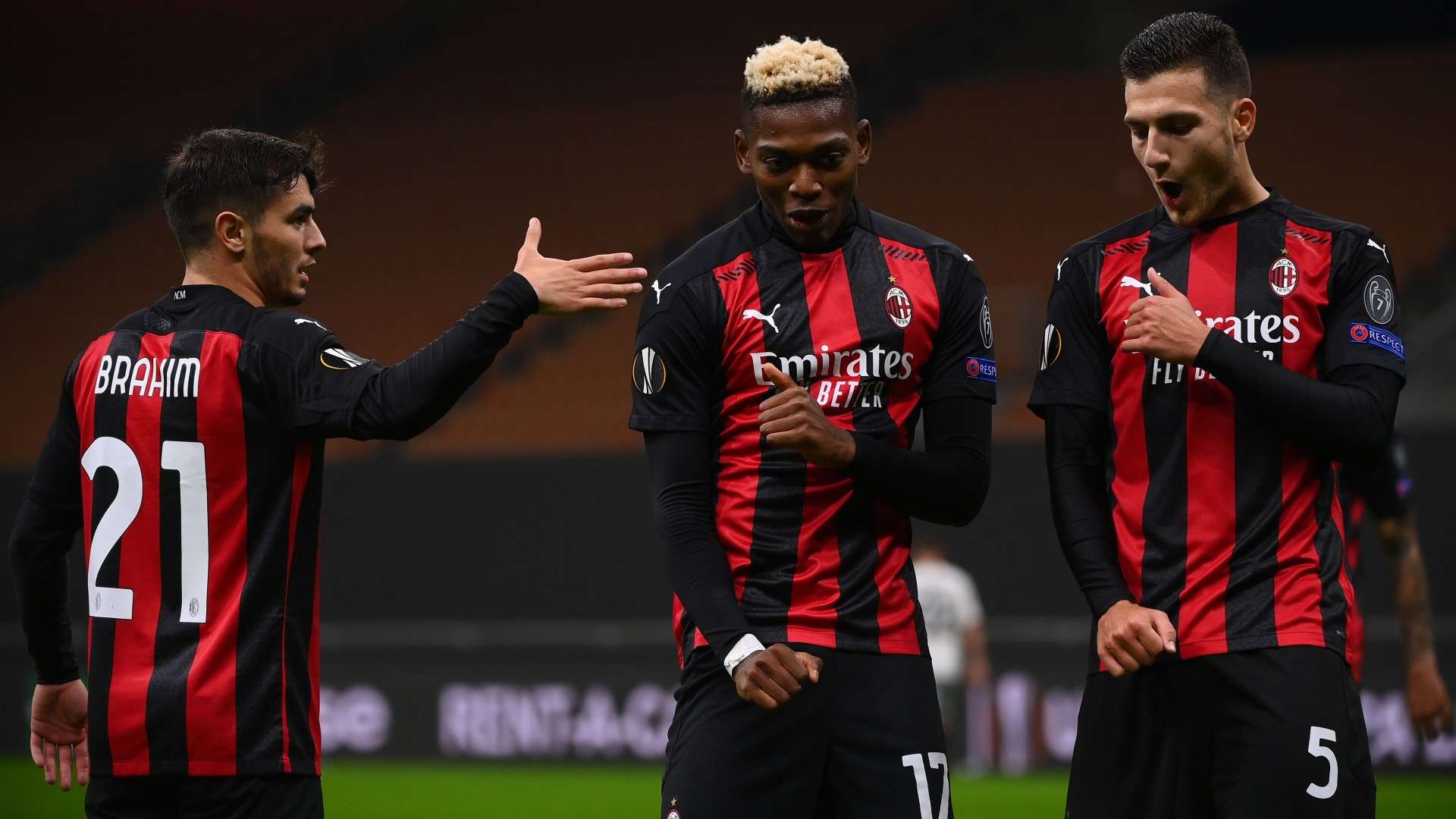 Brahim Diaz Rafael Leao Dalot - Milan