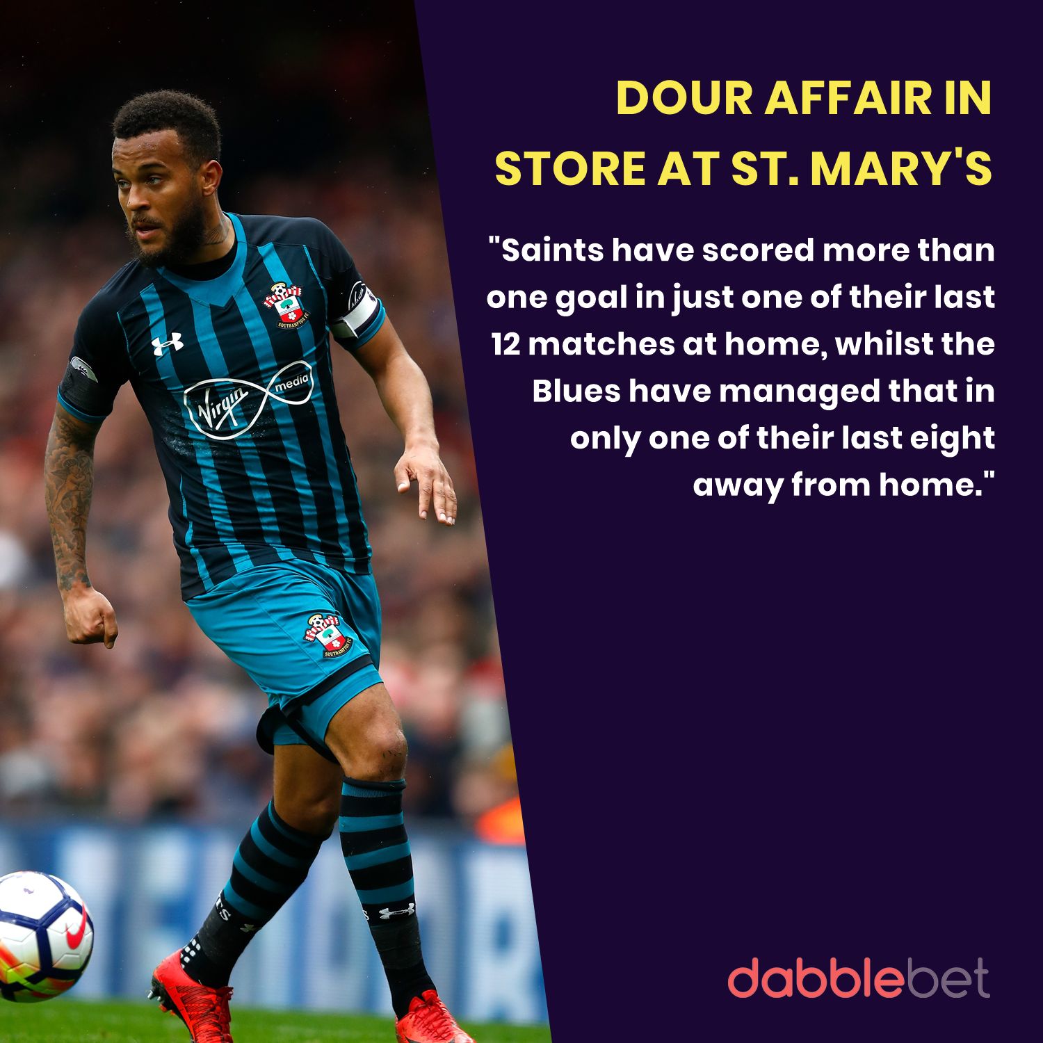 Southampton Chelsea graphic