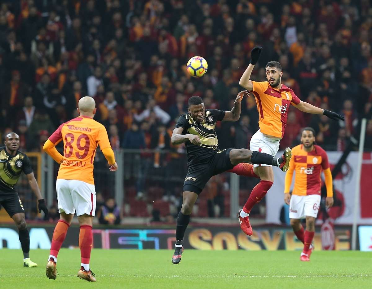 Tortol Lumanza Lembi Tolga Cigerci Galatasaray Osmanlispor 01/27/18