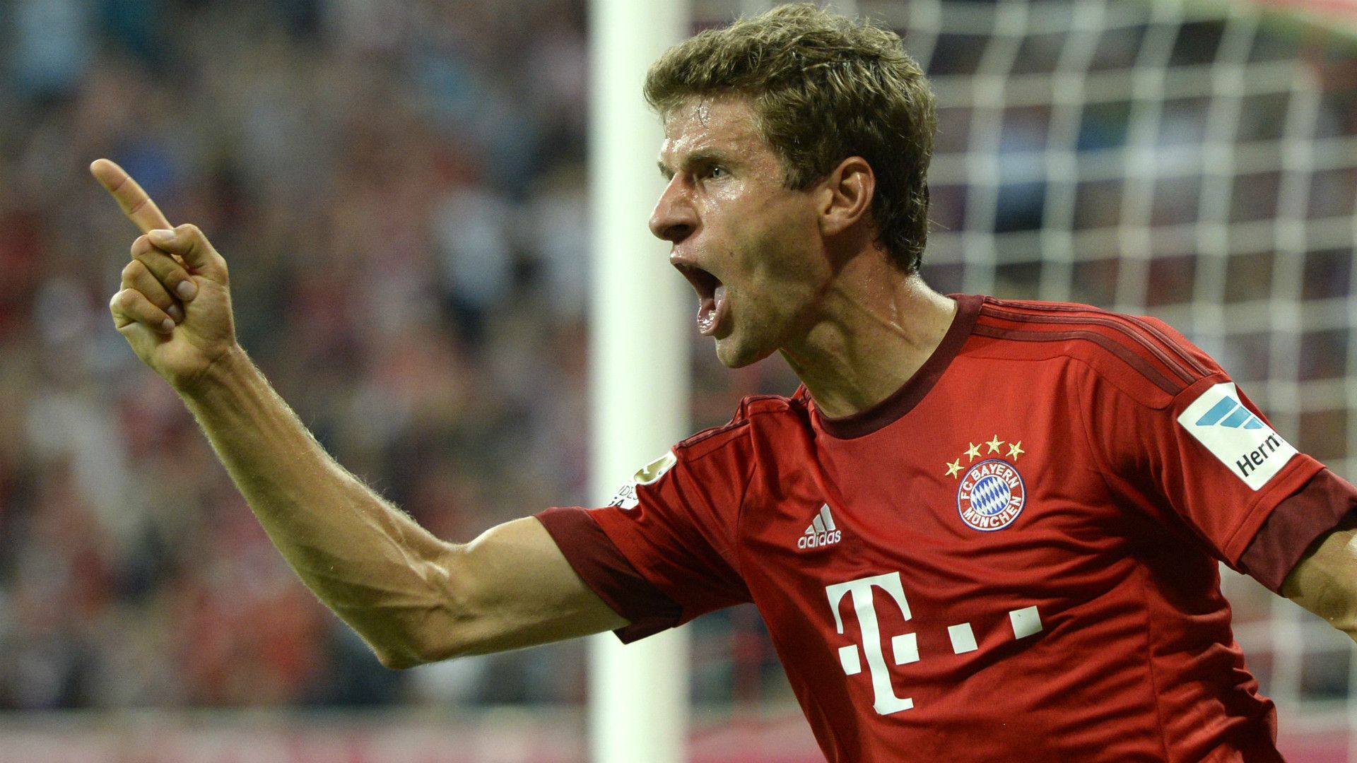 Thomas Muller FC Bayern Munchen Hamburger SV Bundesliga 14082015