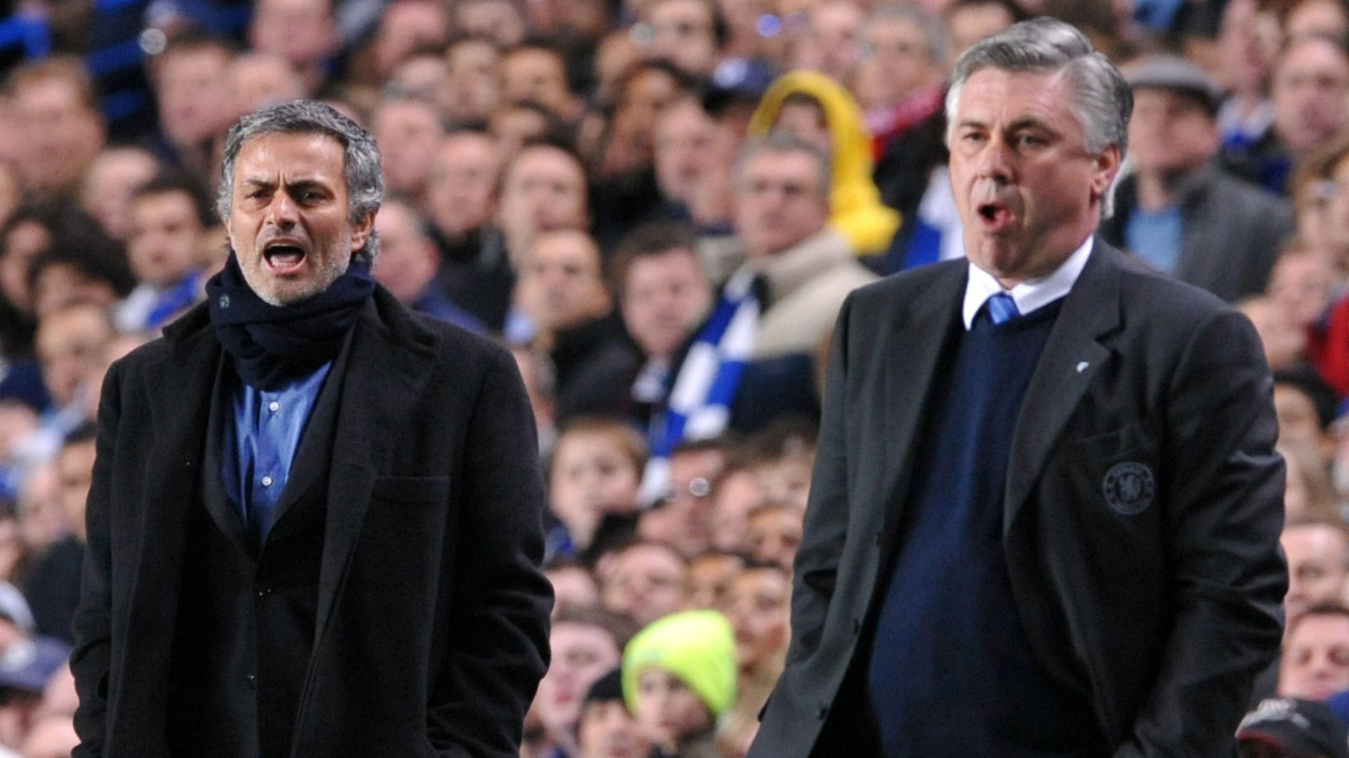 Jose Mourinho Carlo Ancelotti