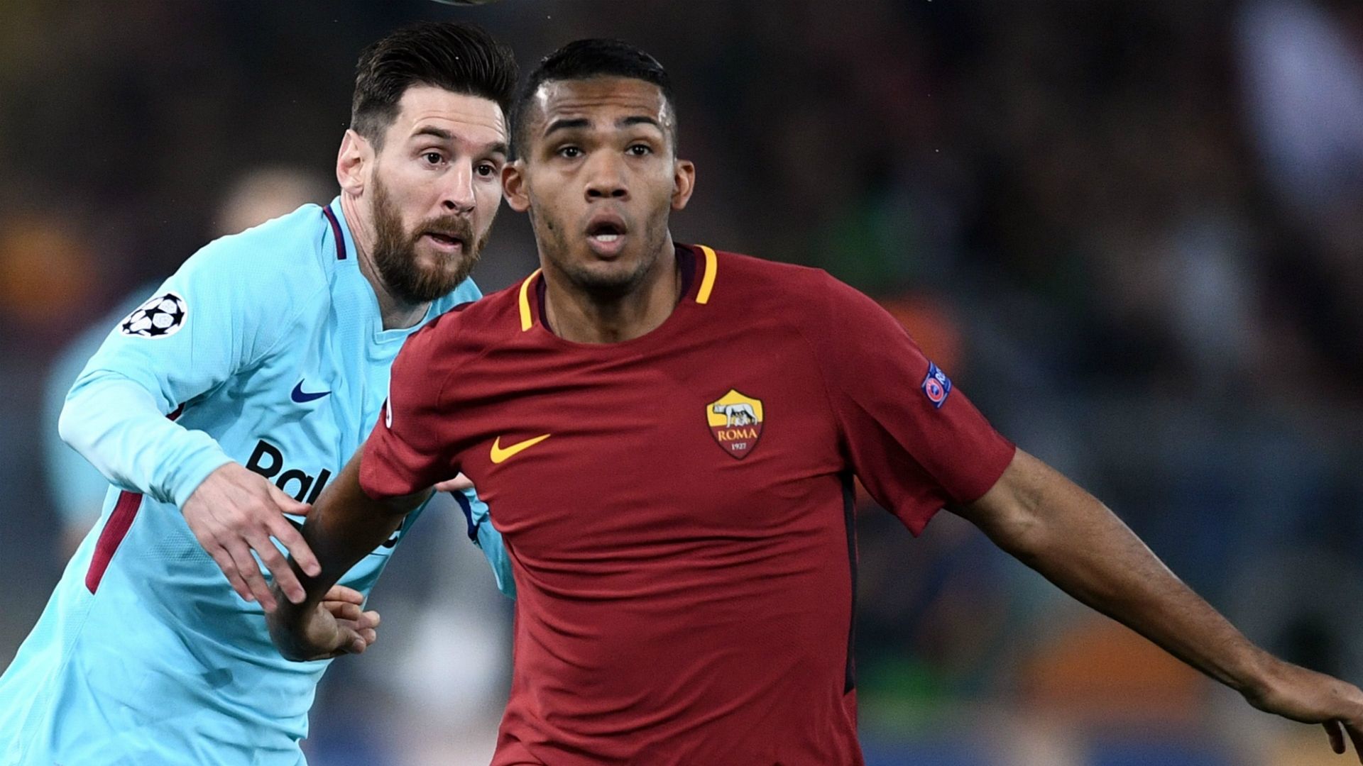 Juan Jesus Messi Roma Barcelona Champions League