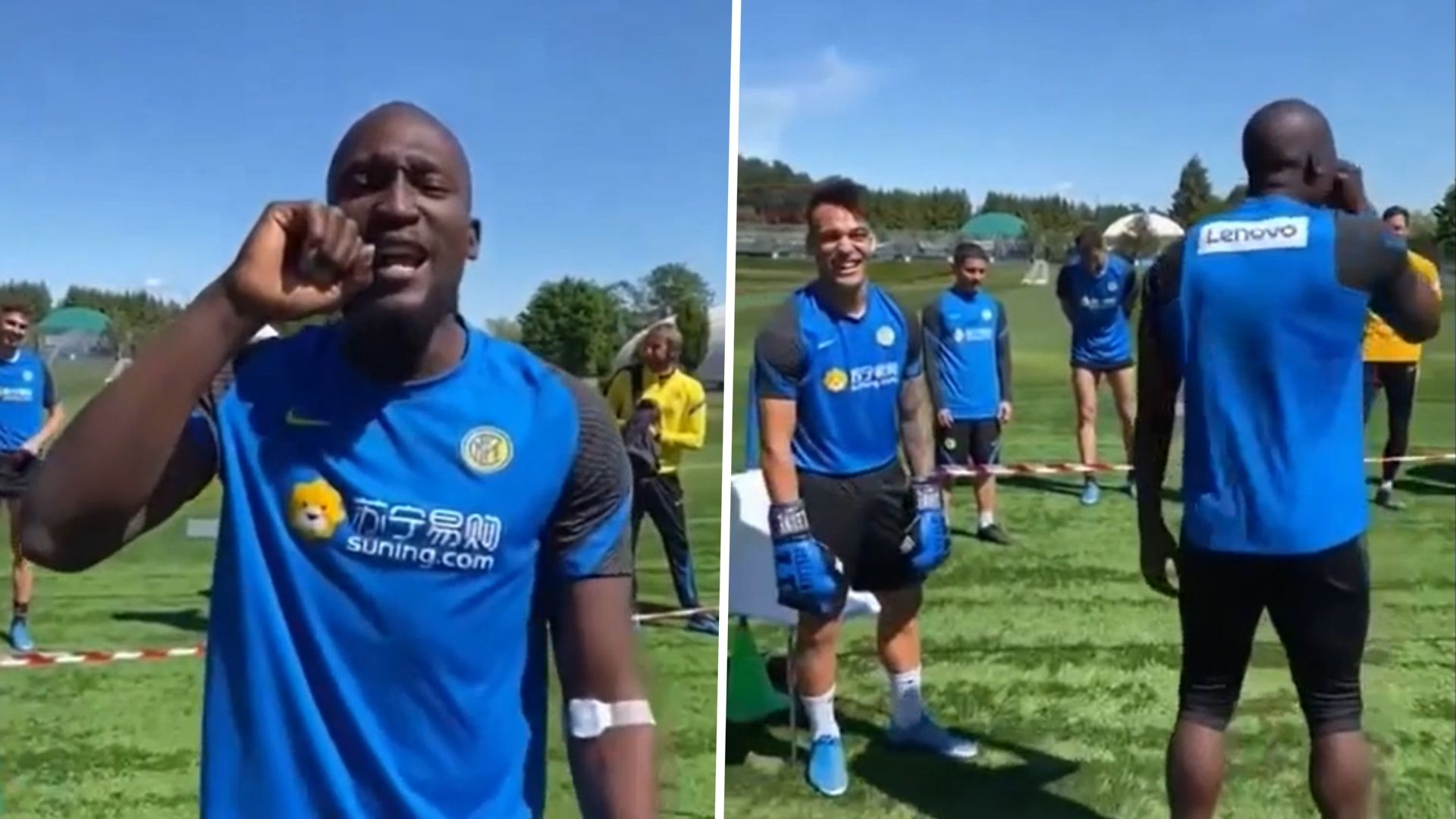 Romelu Lukaku Lautaro Martinez Inter