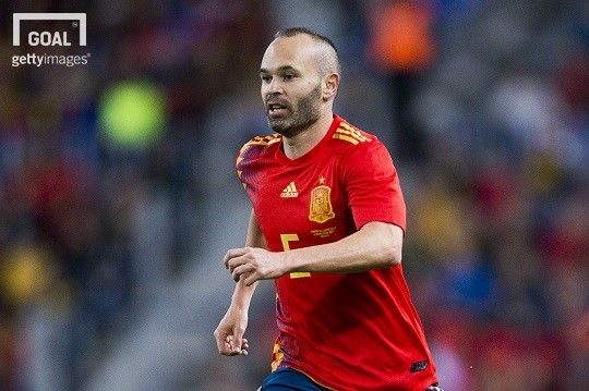 스페인 축구 국가대표팀 미드필더 안드레스 이니에스타. 사진=게티이미지