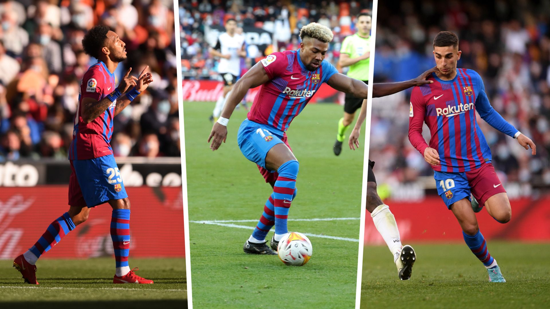 Aubameyang Adama Ferran Torres Barcelona