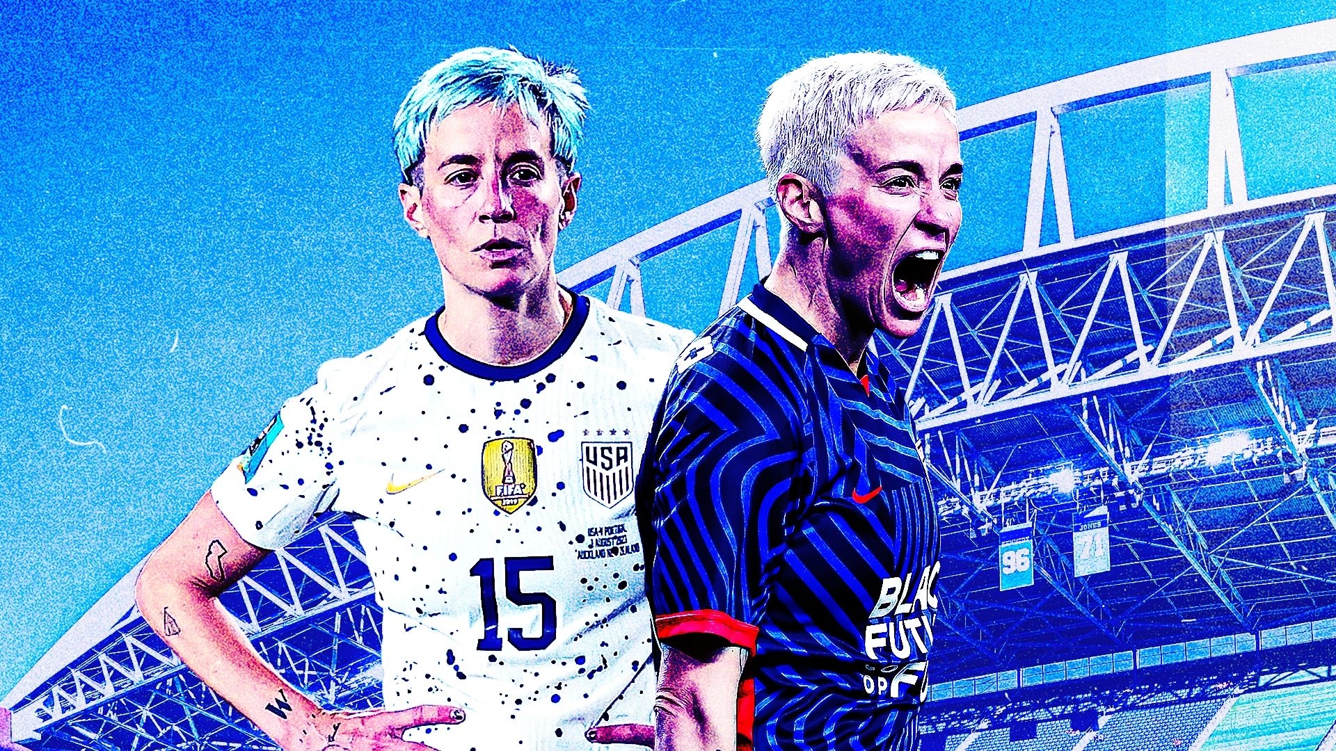 Megan Rapinoe NWSL Playoffs GFX