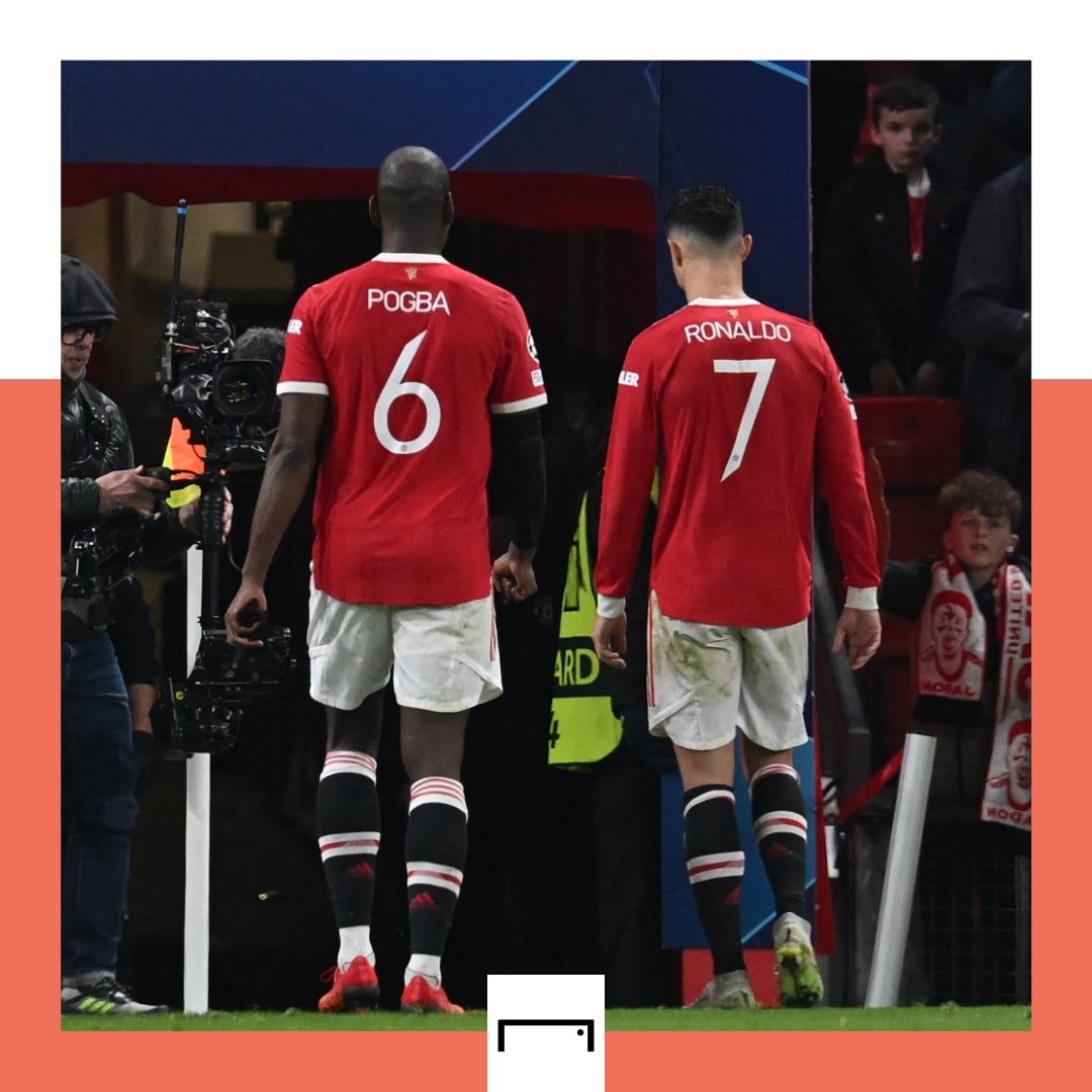 Paul Pogba Cristiano Ronaldo Manchester United GFX 