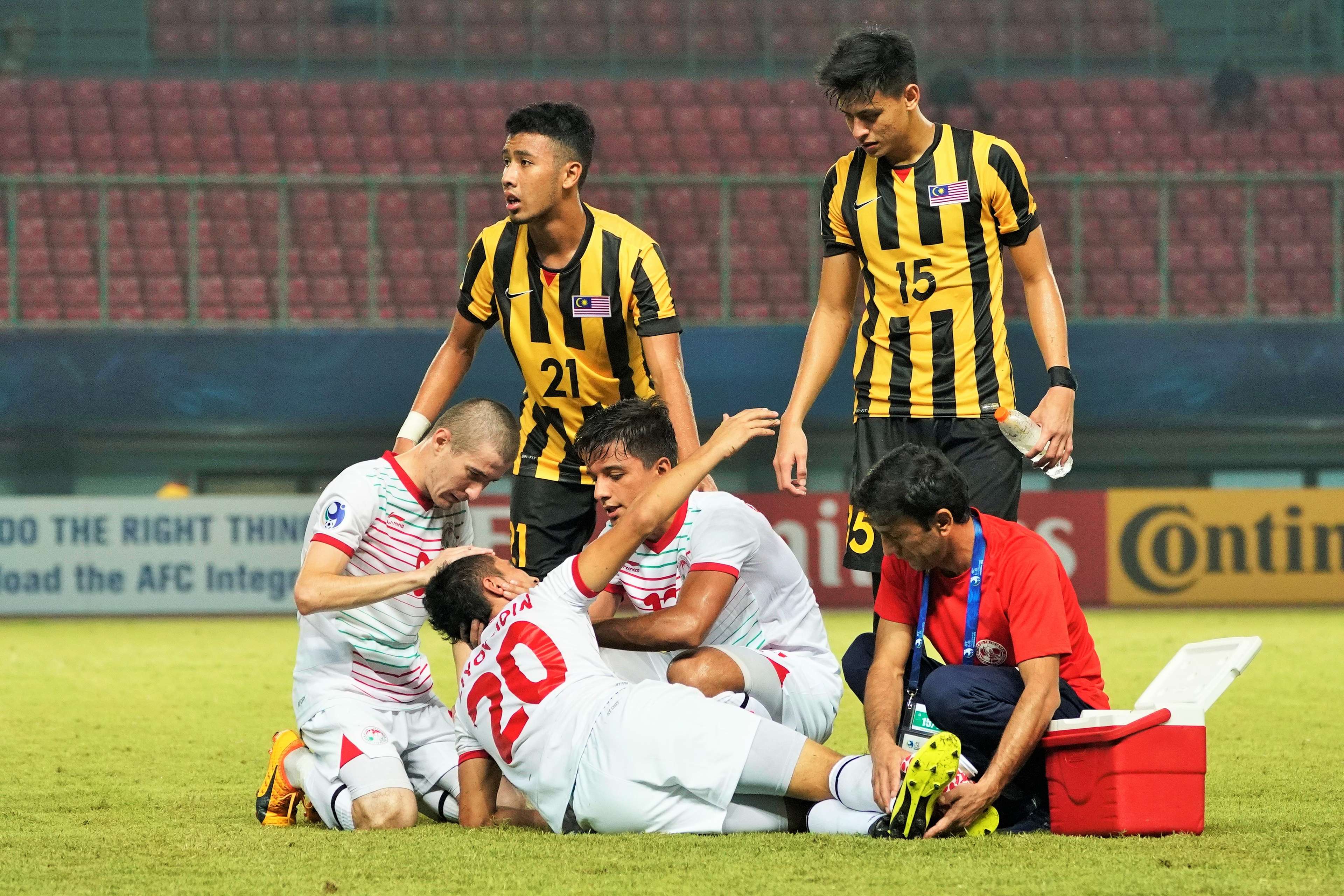 Ramadhan Saifullah, Feroz Baharudin, Malaysia U19, AFC U19 Championship, 23102018