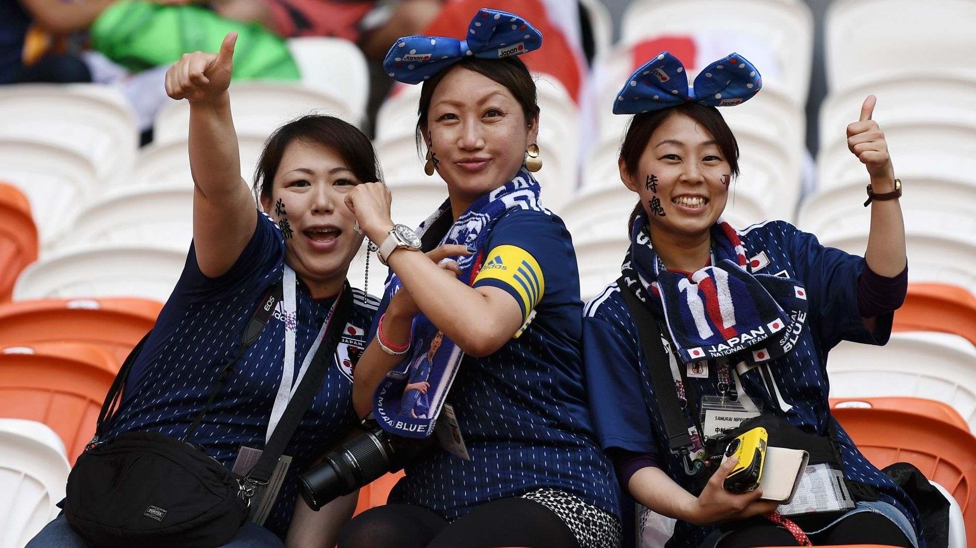 美女サポワールドカップ_コロンビアvs日本_日本1