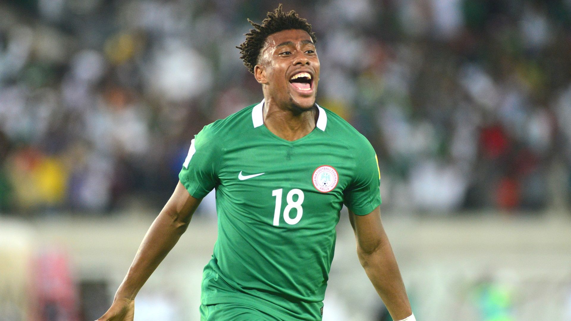 Alex Iwobi of Nigeria