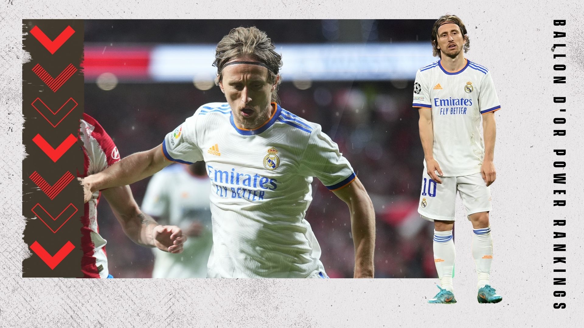 Luka Modric Ballon d'Or Rankings GFX