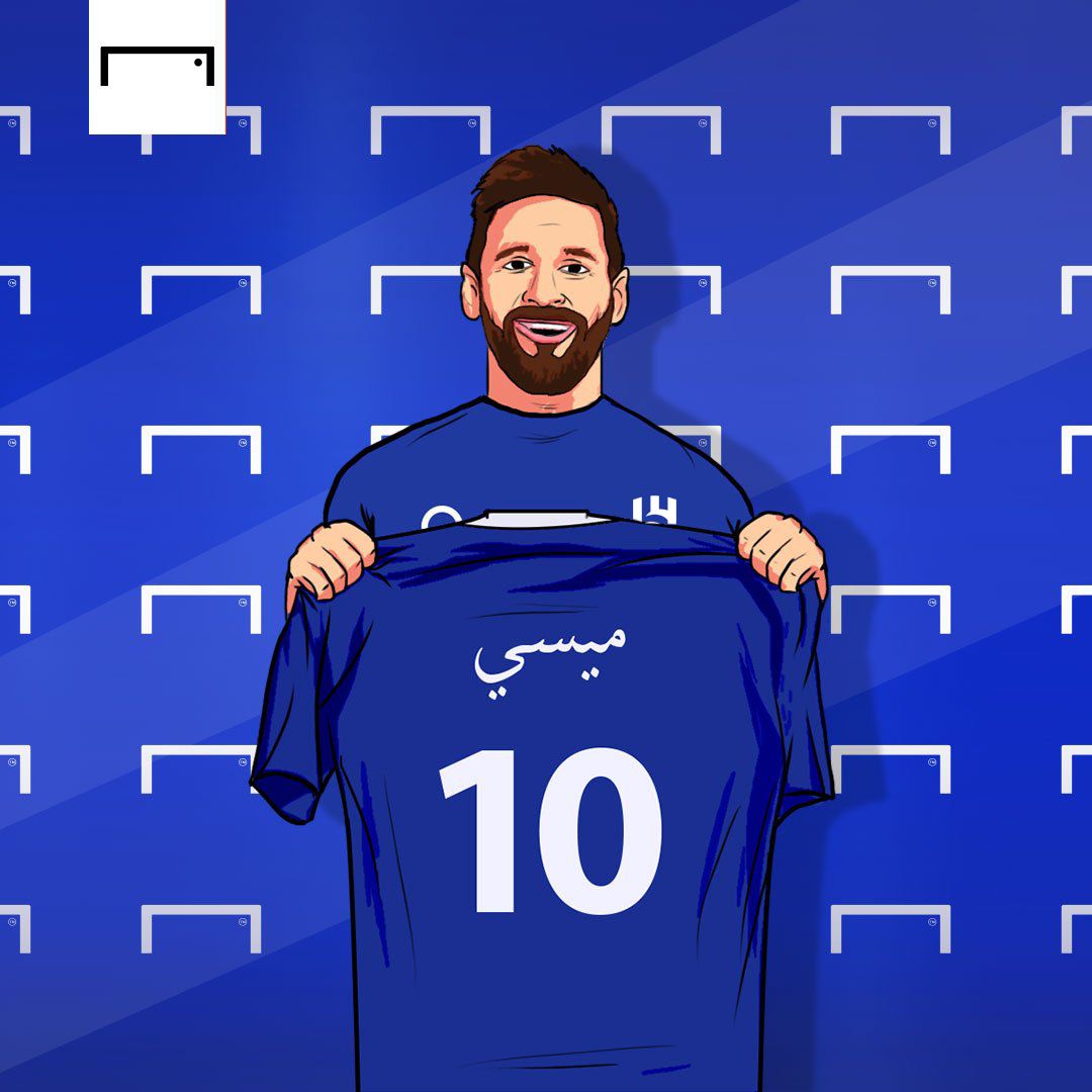 Messi Hilal GFX