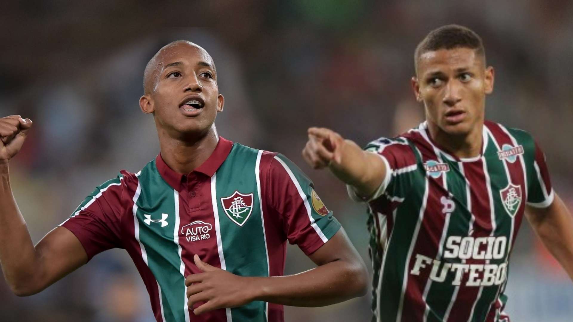 GFX João Pedro Richarlison Fluminense 24 05 2019