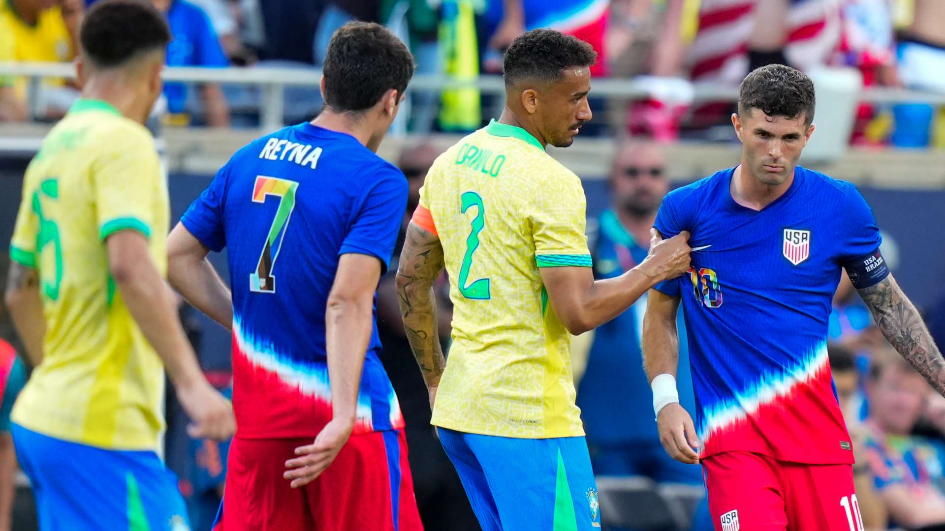 Christian Pulisic USMNT Brazil 2024